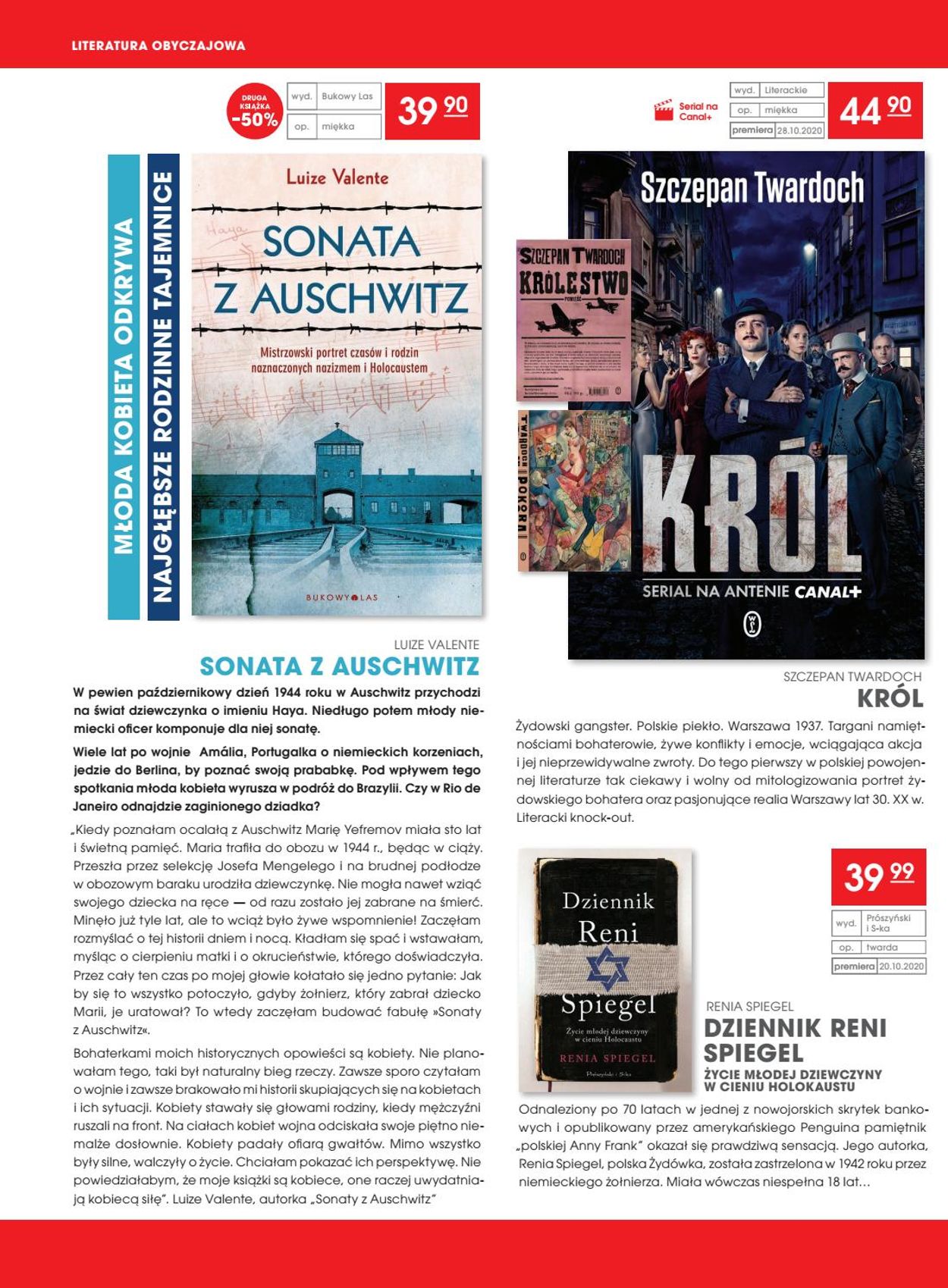 Gazetka promocyjna Świat Książki - 13.10-10.11.2020 (Strona 6)