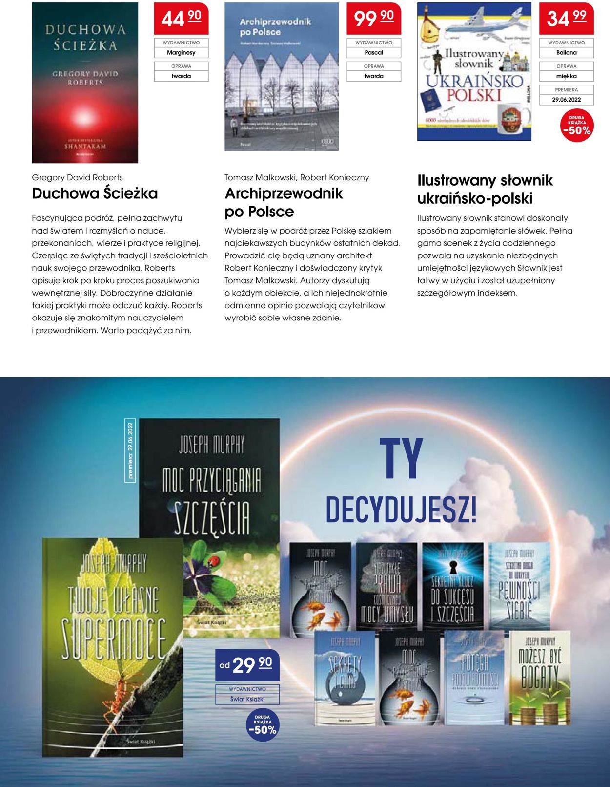 Gazetka promocyjna Świat Książki - 01.06-30.06.2022 (Strona 24)