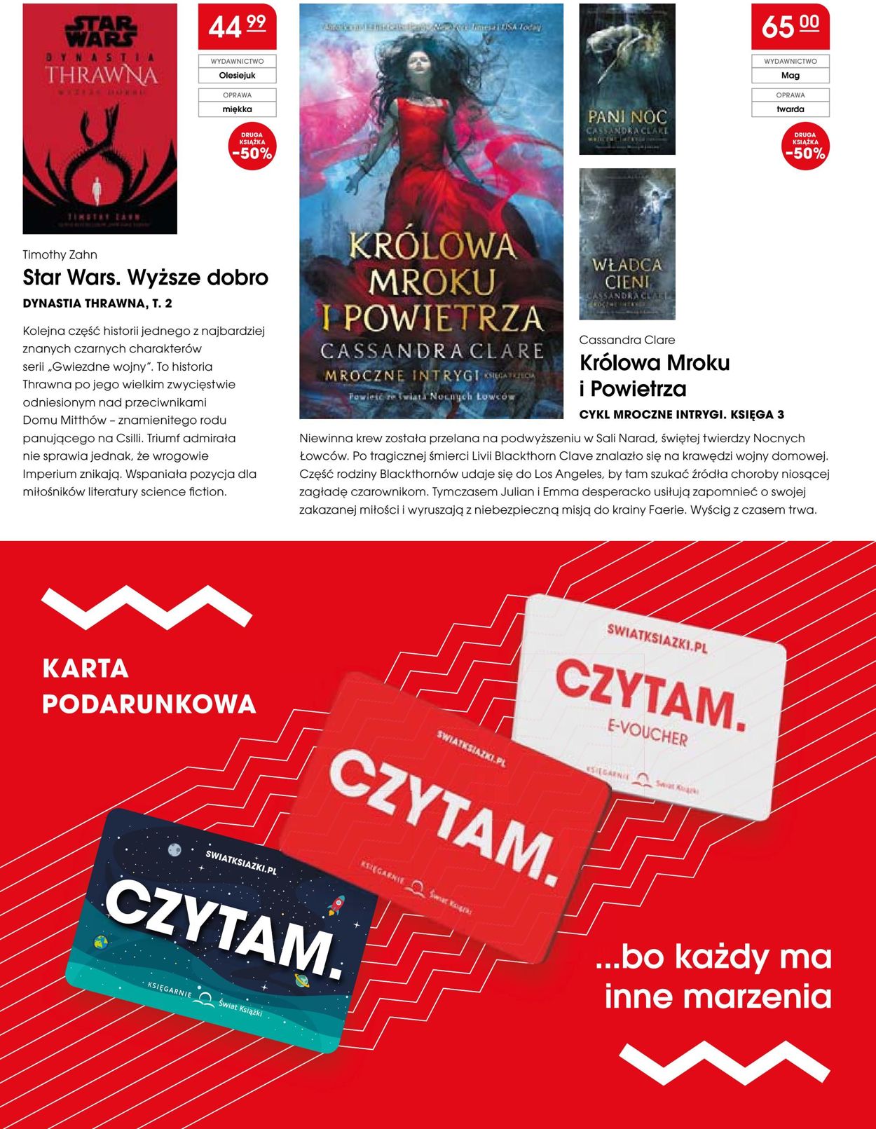 Gazetka promocyjna Świat Książki - 12.07-09.08.2022 (Strona 21)