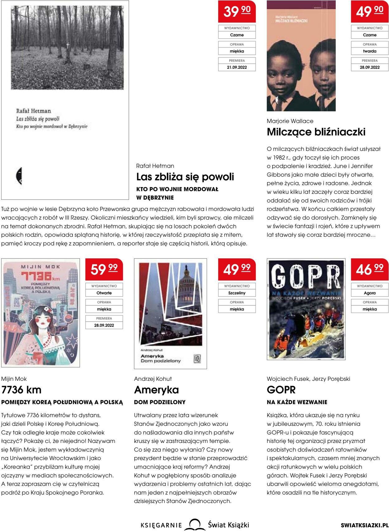 Gazetka promocyjna Świat Książki - 06.09-11.10.2022 (Strona 26)