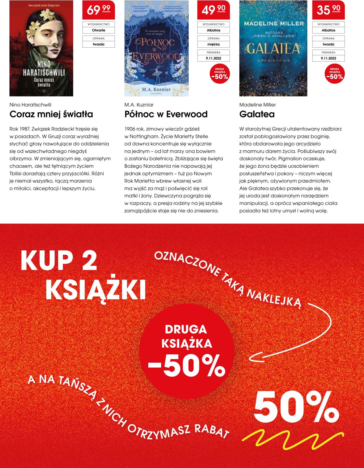 Gazetka promocyjna Świat Książki - 06.10-15.11.2022 (Strona 13)