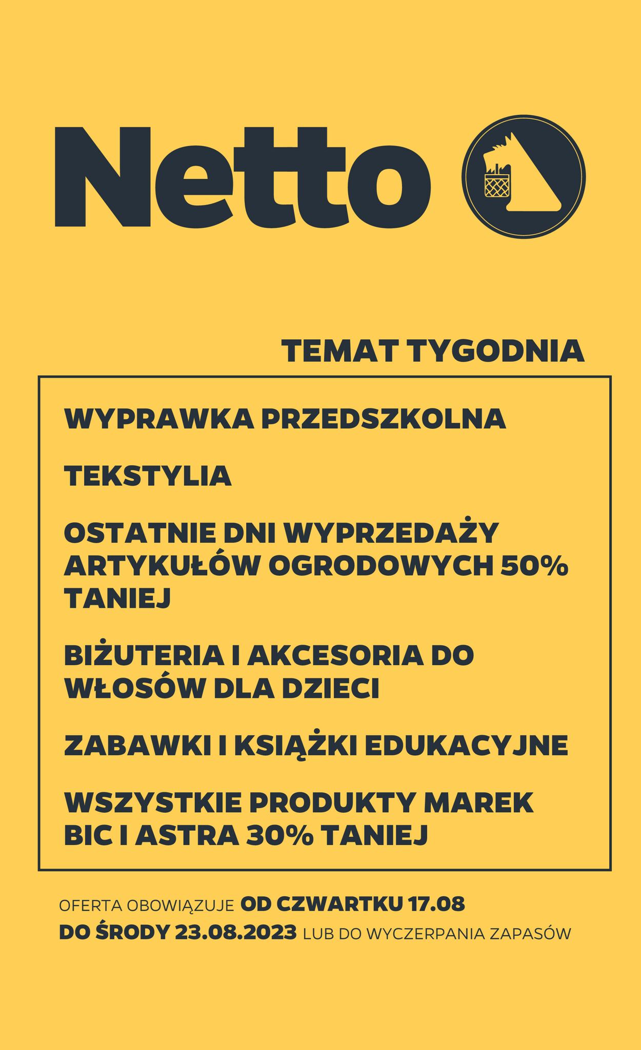 Gazetka promocyjna TESCO - 17.08-23.08.2023