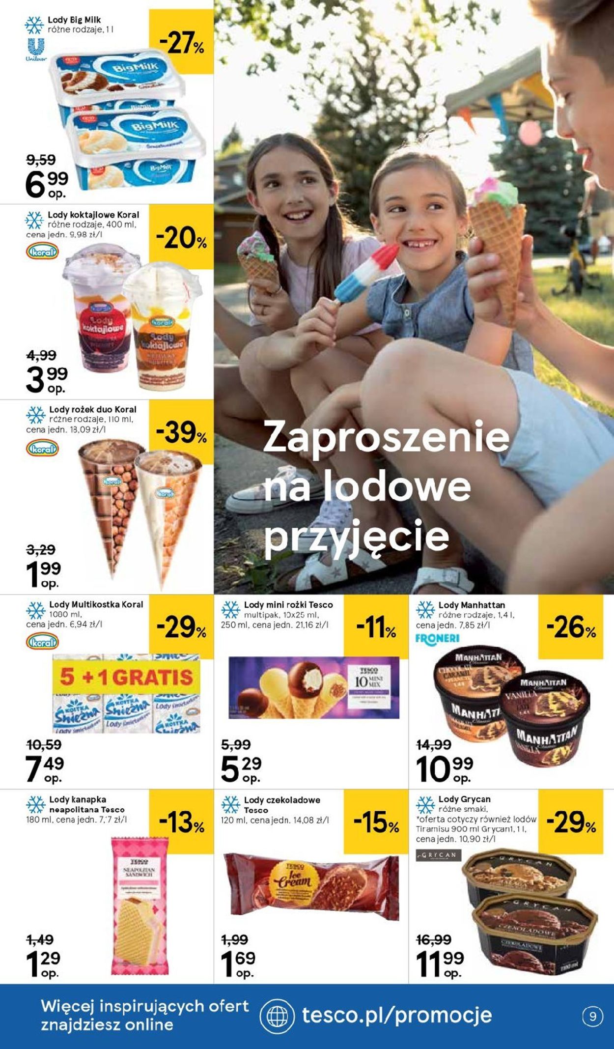 Gazetka promocyjna TESCO - 18.07-24.07.2019 (Strona 9)