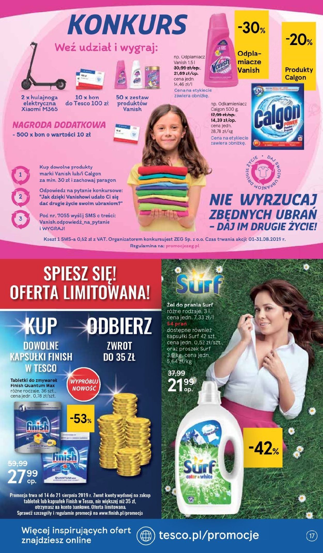 Gazetka promocyjna TESCO - 14.08-21.08.2019 (Strona 17)