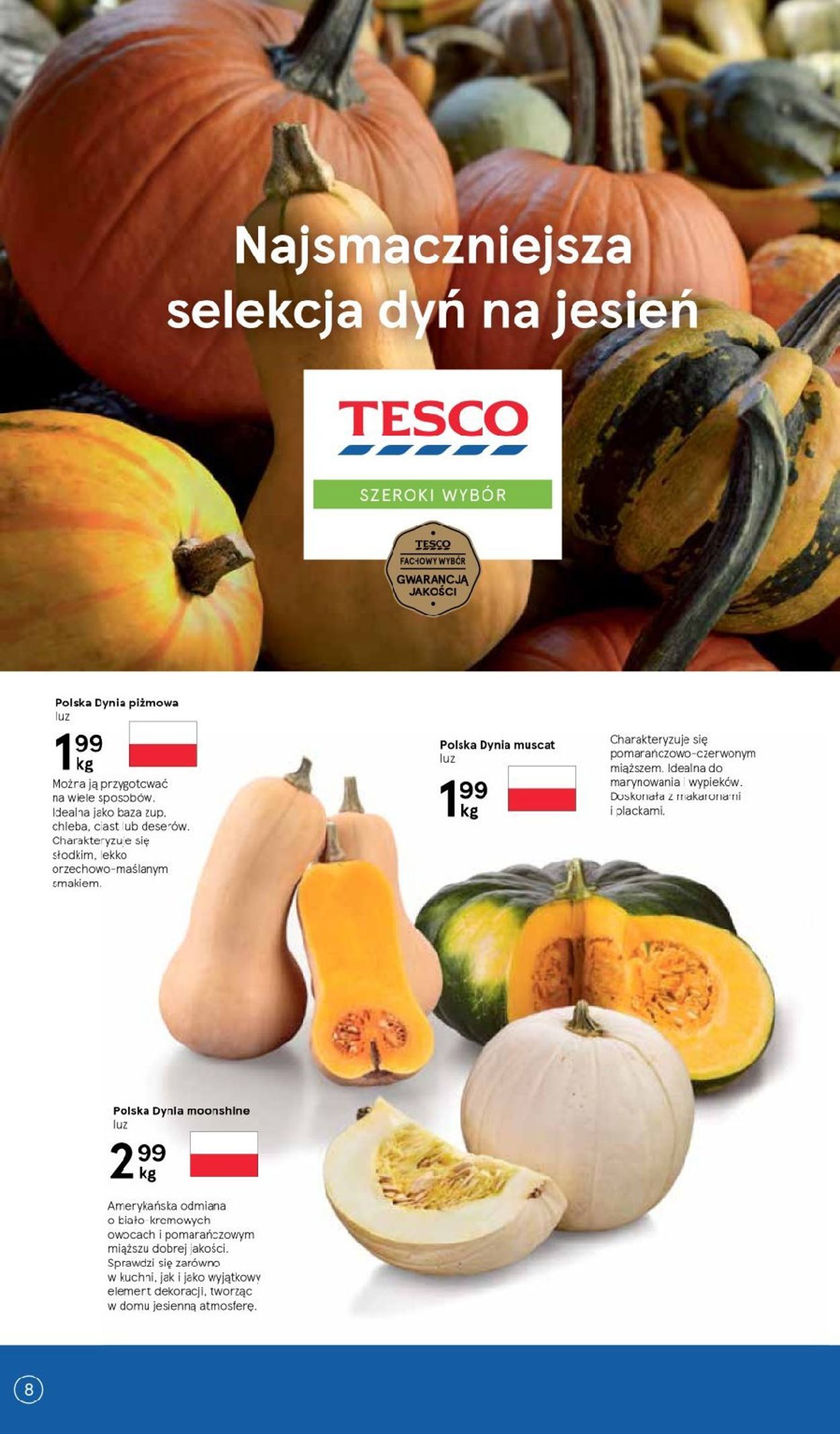 Gazetka promocyjna TESCO - 24.10-30.10.2019 (Strona 8)