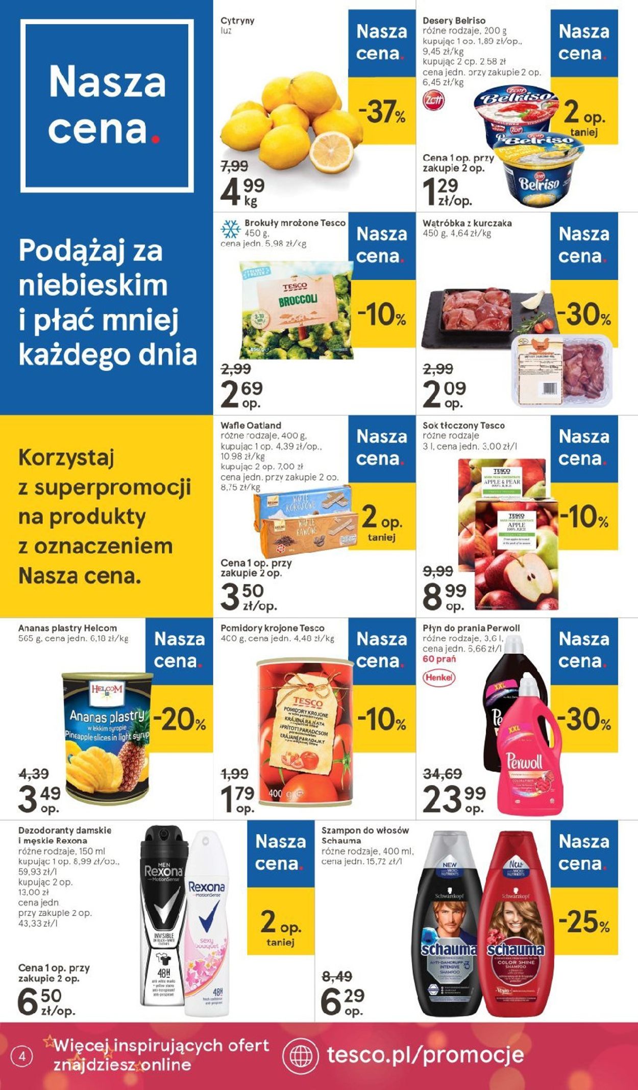Gazetka promocyjna TESCO - Gazetka Świąteczna 2019 - 12.12-18.12.2019 (Strona 4)