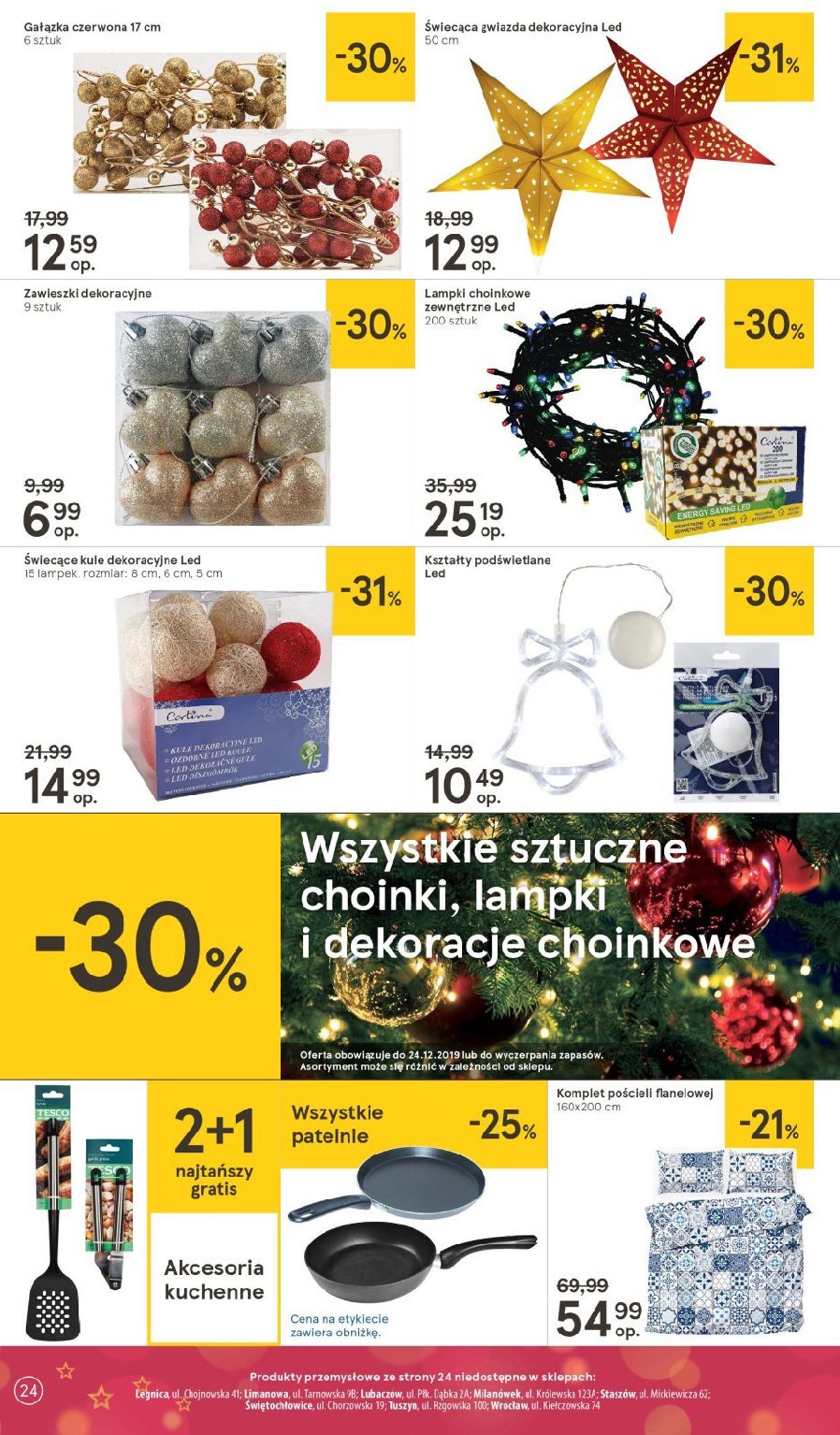 Gazetka promocyjna TESCO - Gazetka Świąteczna 2019 - 12.12-18.12.2019 (Strona 24)
