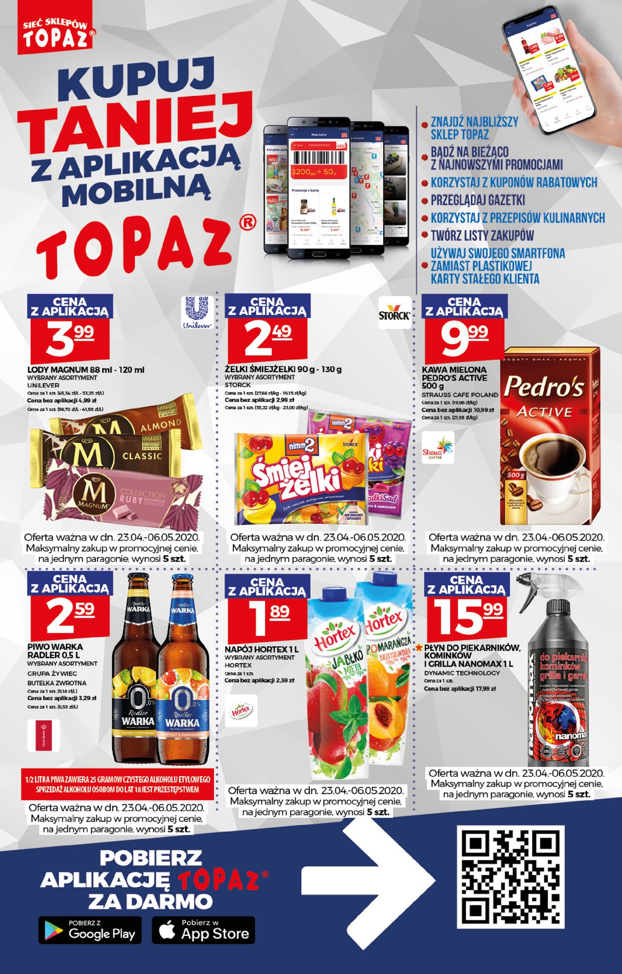 Gazetka promocyjna Topaz - 23.04-06.05.2020 (Strona 6)