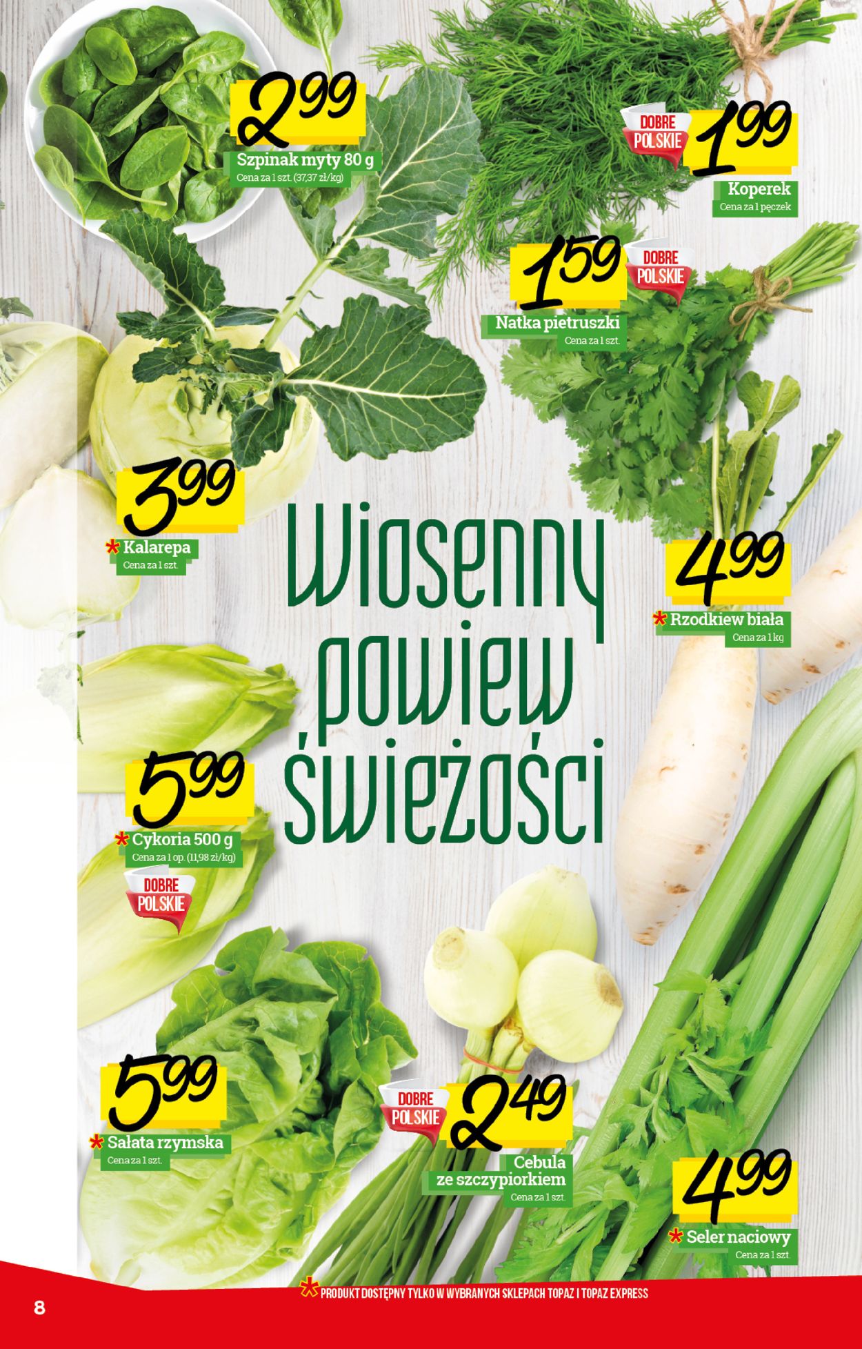 Gazetka promocyjna Topaz - 23.04-06.05.2020 (Strona 8)
