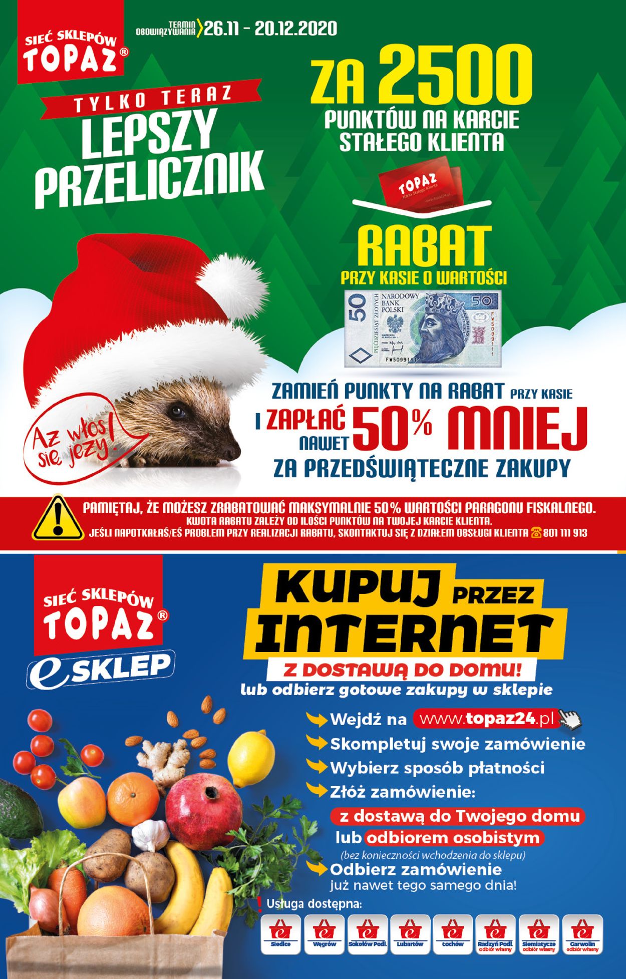 Gazetka promocyjna Topaz Black Friday 2020 - 26.11-02.12.2020 (Strona 2)