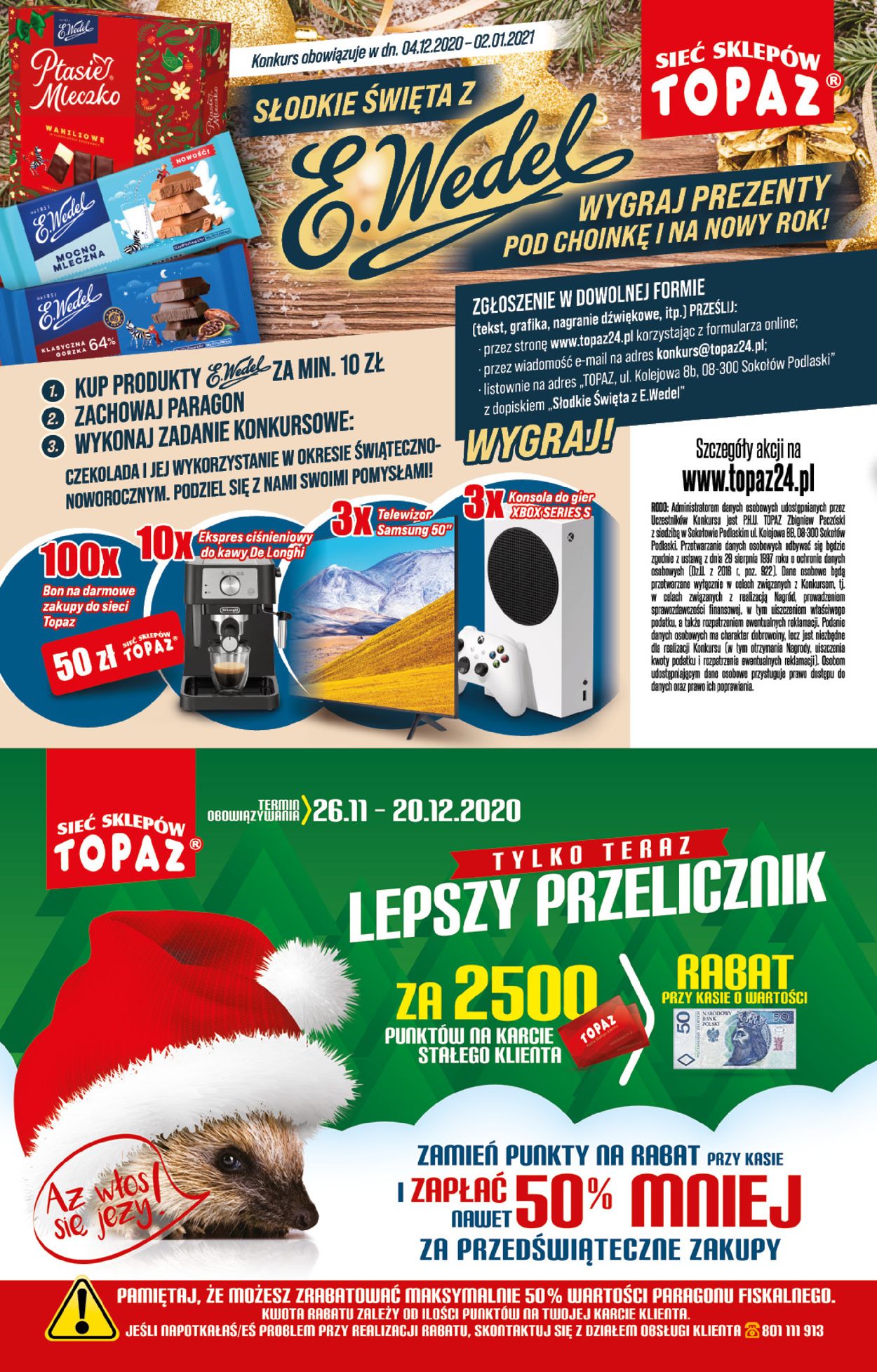 Gazetka promocyjna Topaz Gazetka Świąteczna 2020 - 10.12-16.12.2020 (Strona 2)