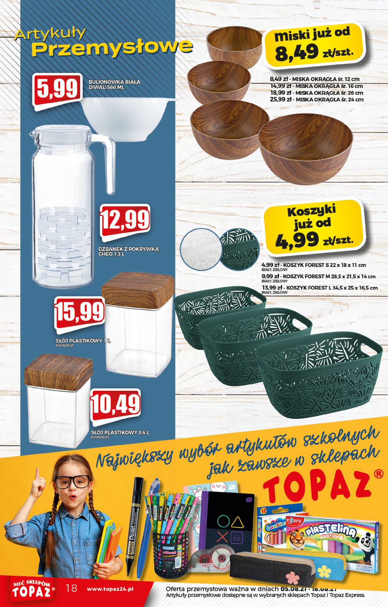 Gazetka promocyjna Topaz - 05.08-11.08.2021 (Strona 18)