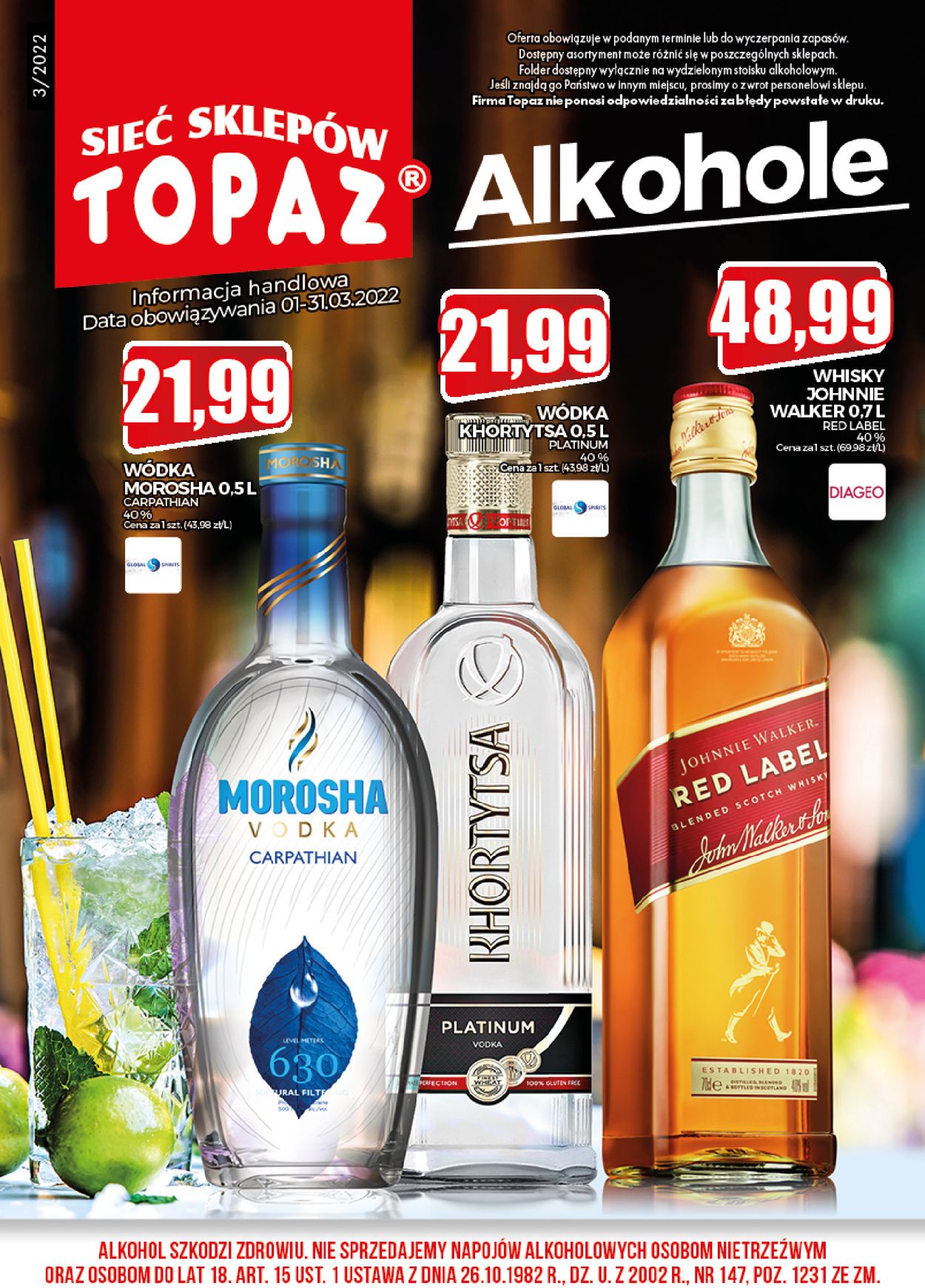 Gazetka promocyjna Topaz - 01.03-31.03.2022