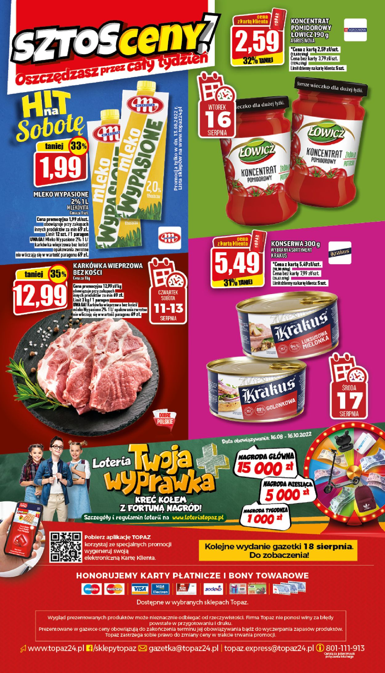 Gazetka promocyjna Topaz - 11.08-17.08.2022 (Strona 20)