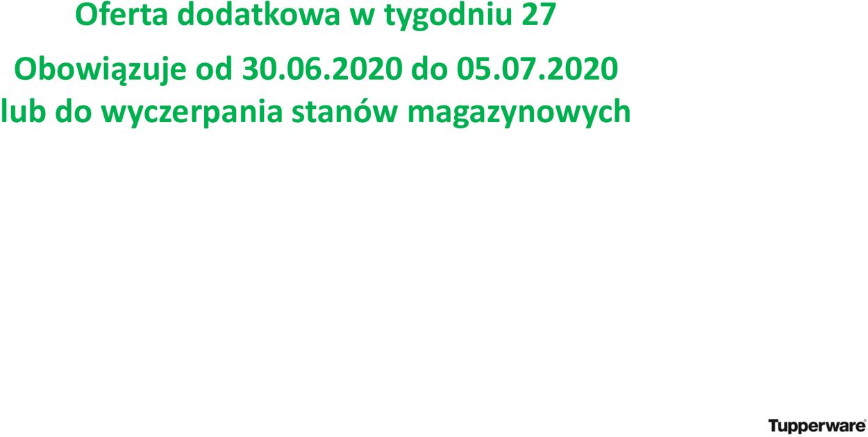 Gazetka promocyjna Tupperware - 29.06-02.07.2020 (Strona 2)