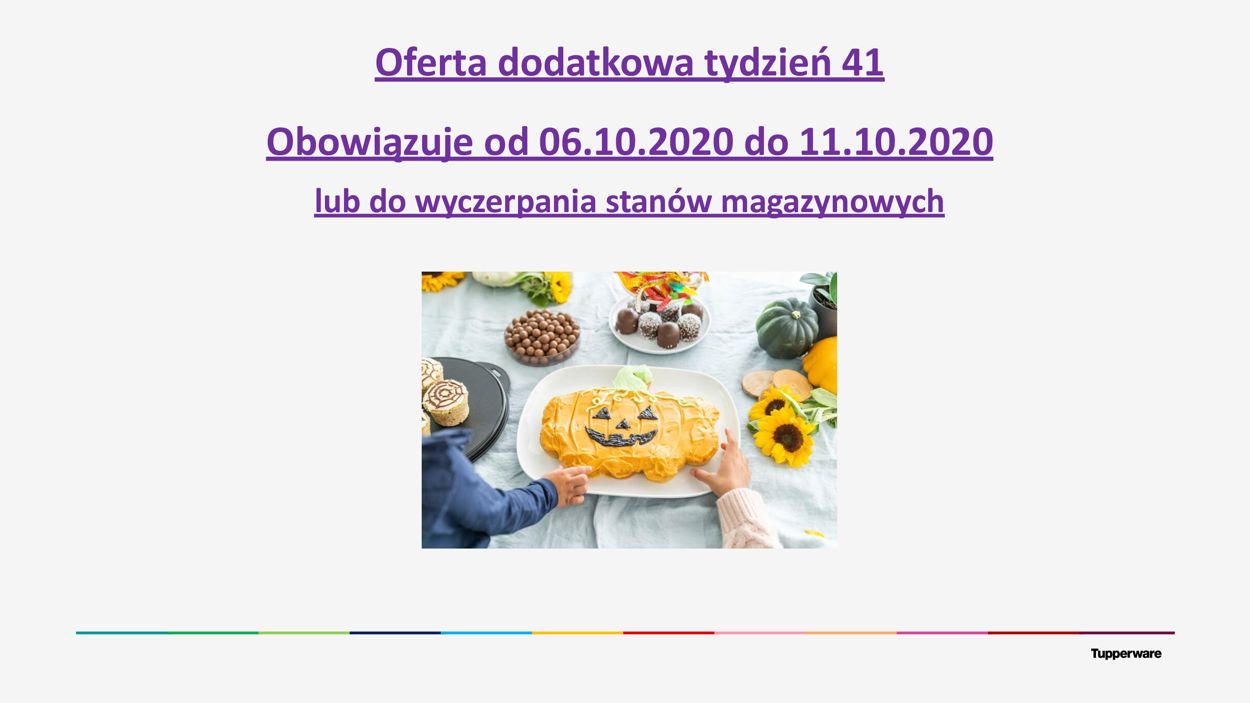 Gazetka promocyjna Tupperware - 06.10-11.10.2020