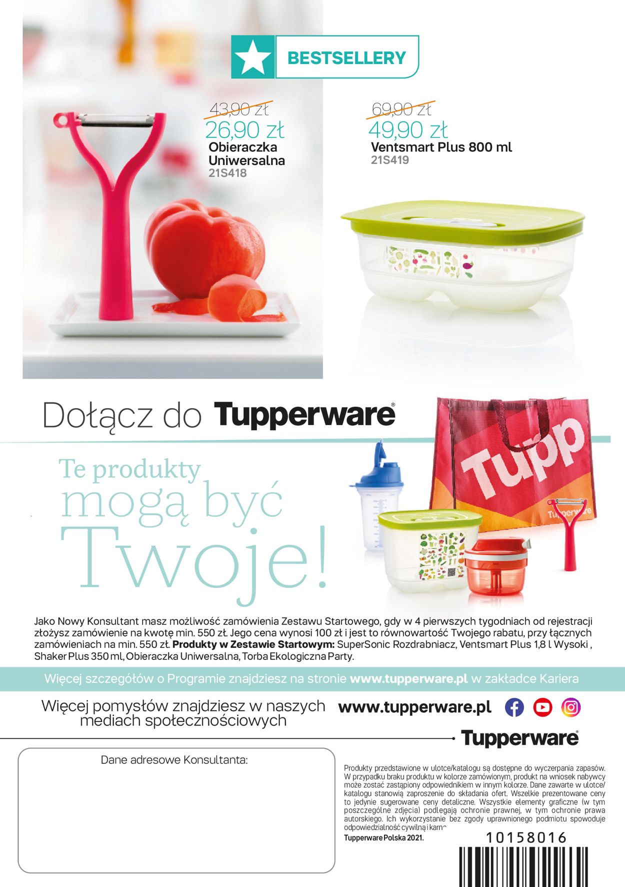 Gazetka promocyjna Tupperware - 28.06-01.08.2021 (Strona 8)
