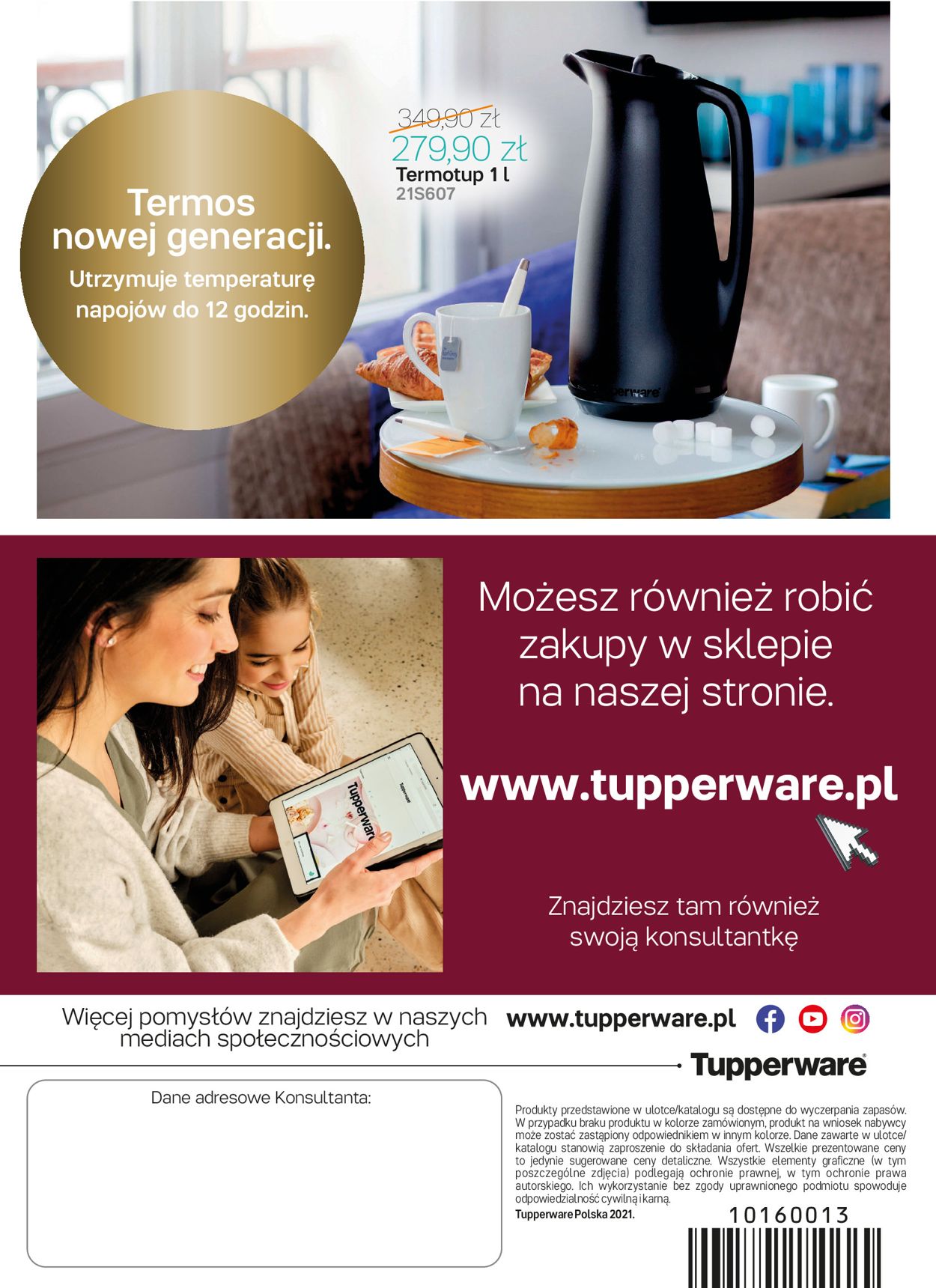 Gazetka promocyjna Tupperware - 01.11-28.11.2021 (Strona 8)