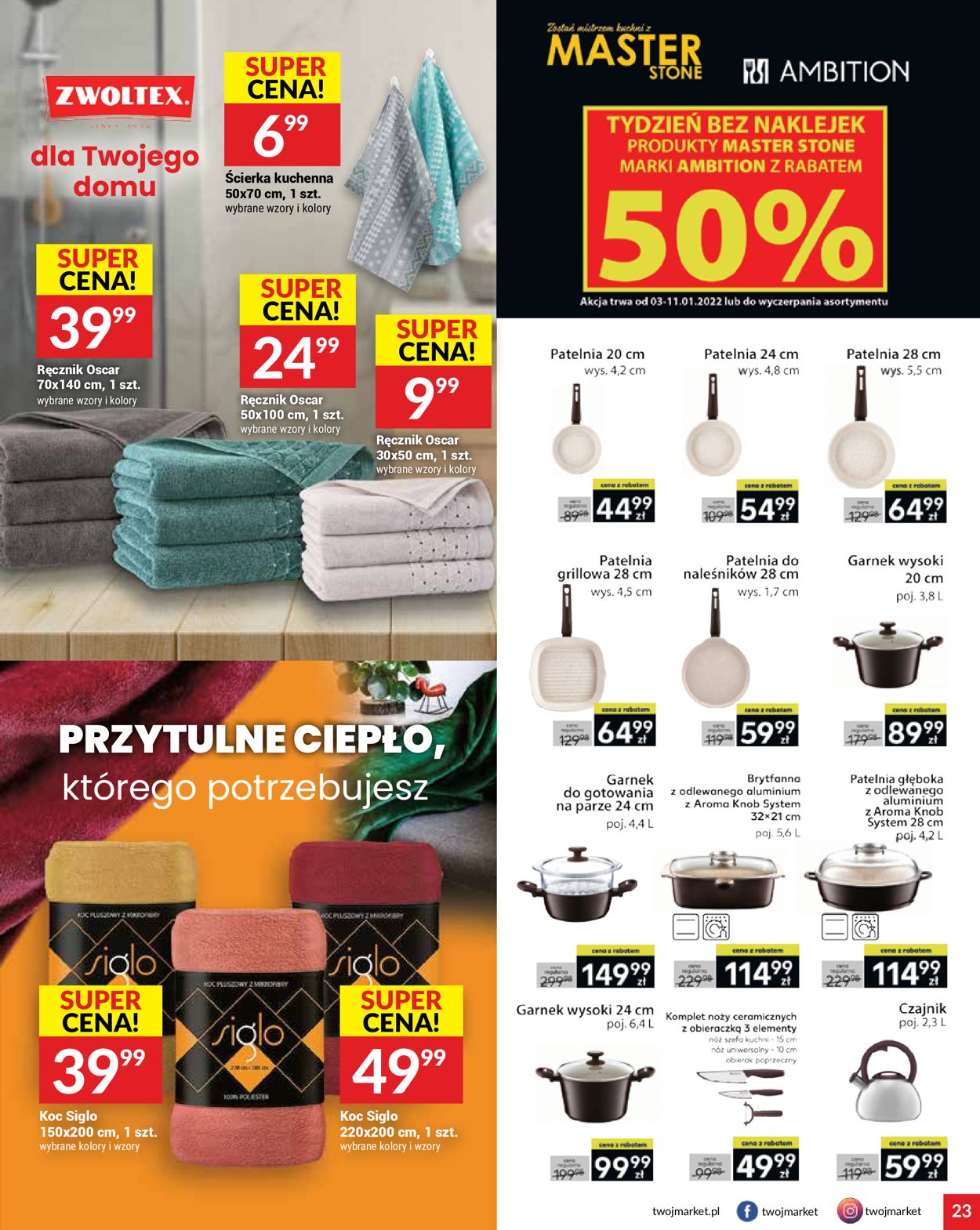 Gazetka promocyjna Twój Market - 03.01-11.01.2022 (Strona 23)