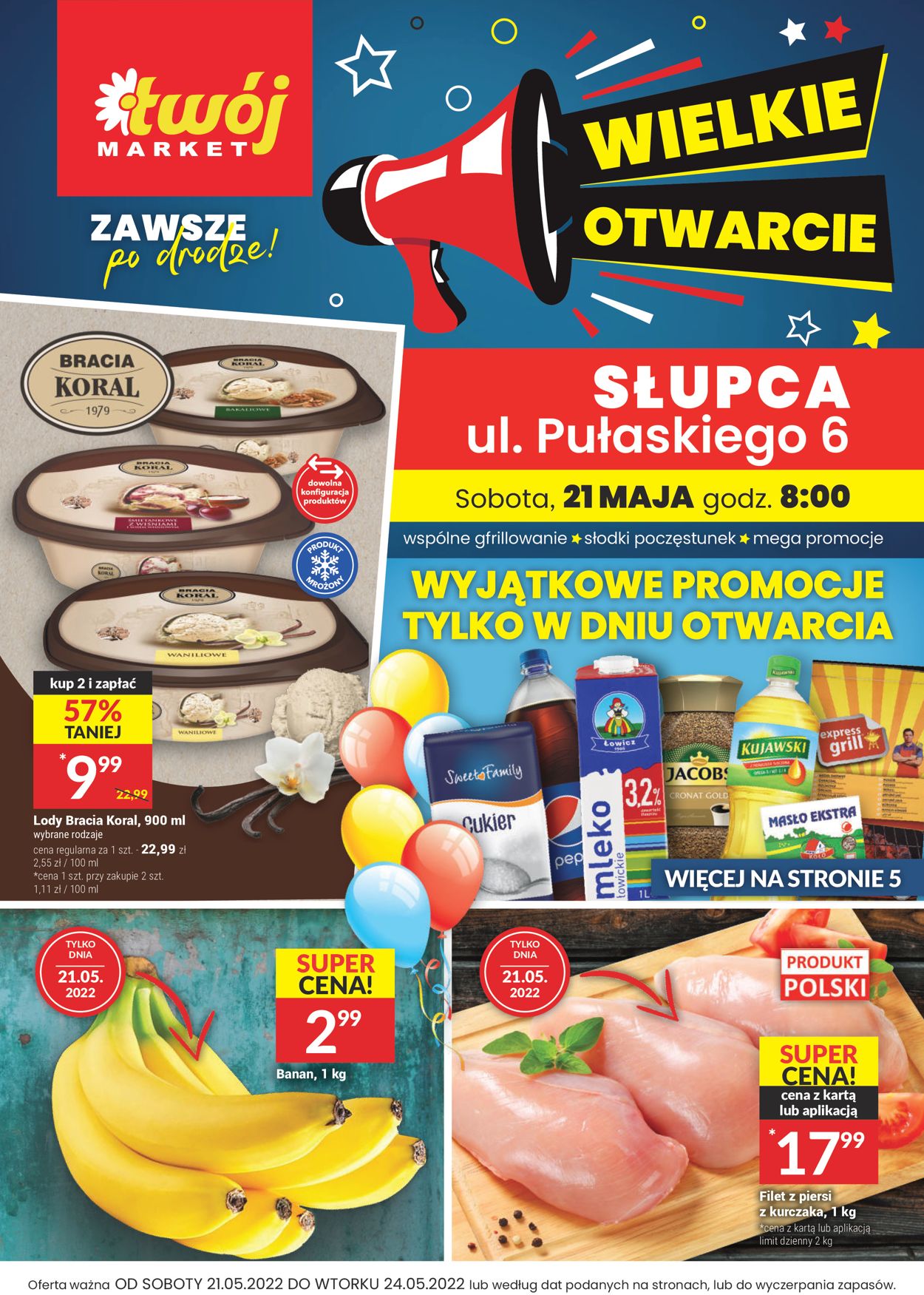 Gazetka promocyjna Twój Market - 21.05-24.05.2022