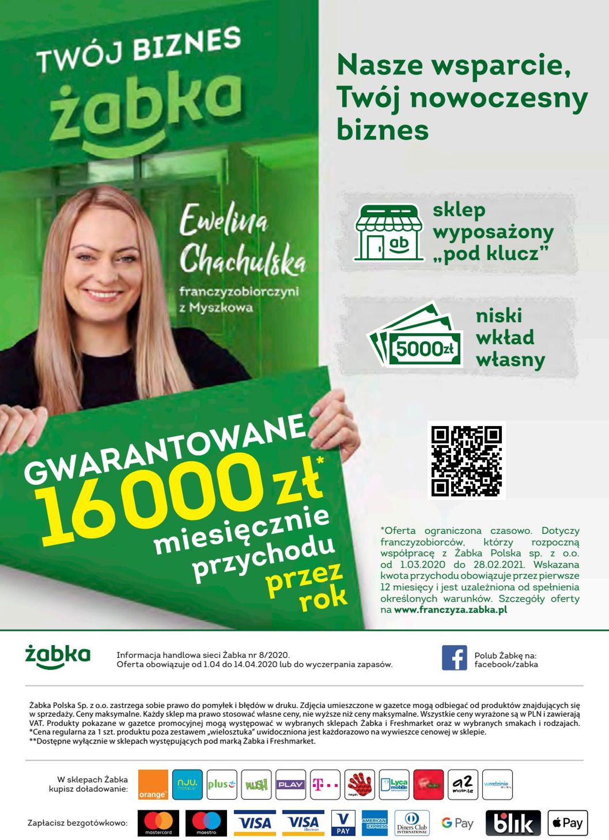Gazetka promocyjna Żabka - 01.04-14.04.2020 (Strona 34)
