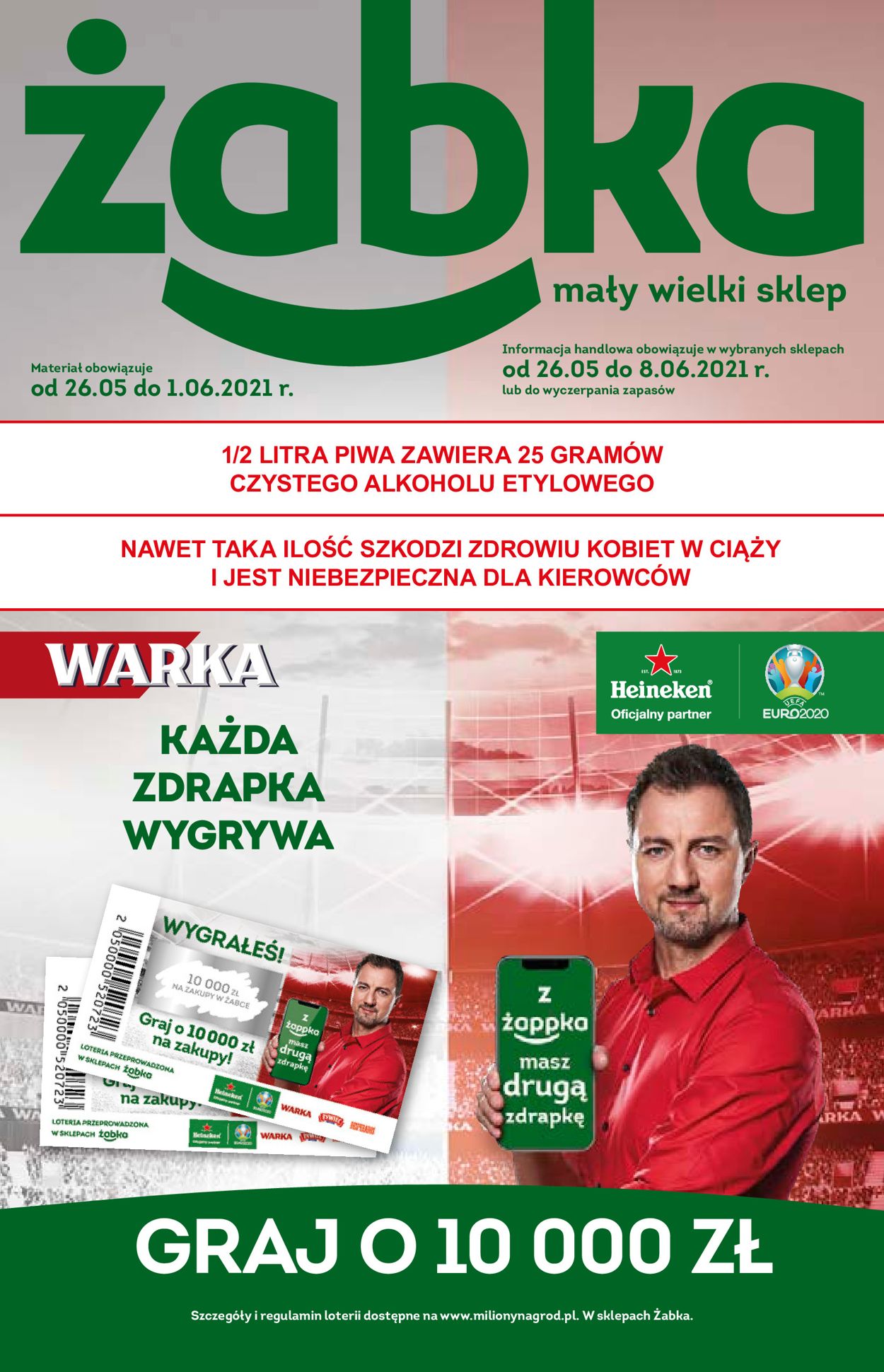 Gazetka promocyjna Żabka - 26.05-01.06.2021