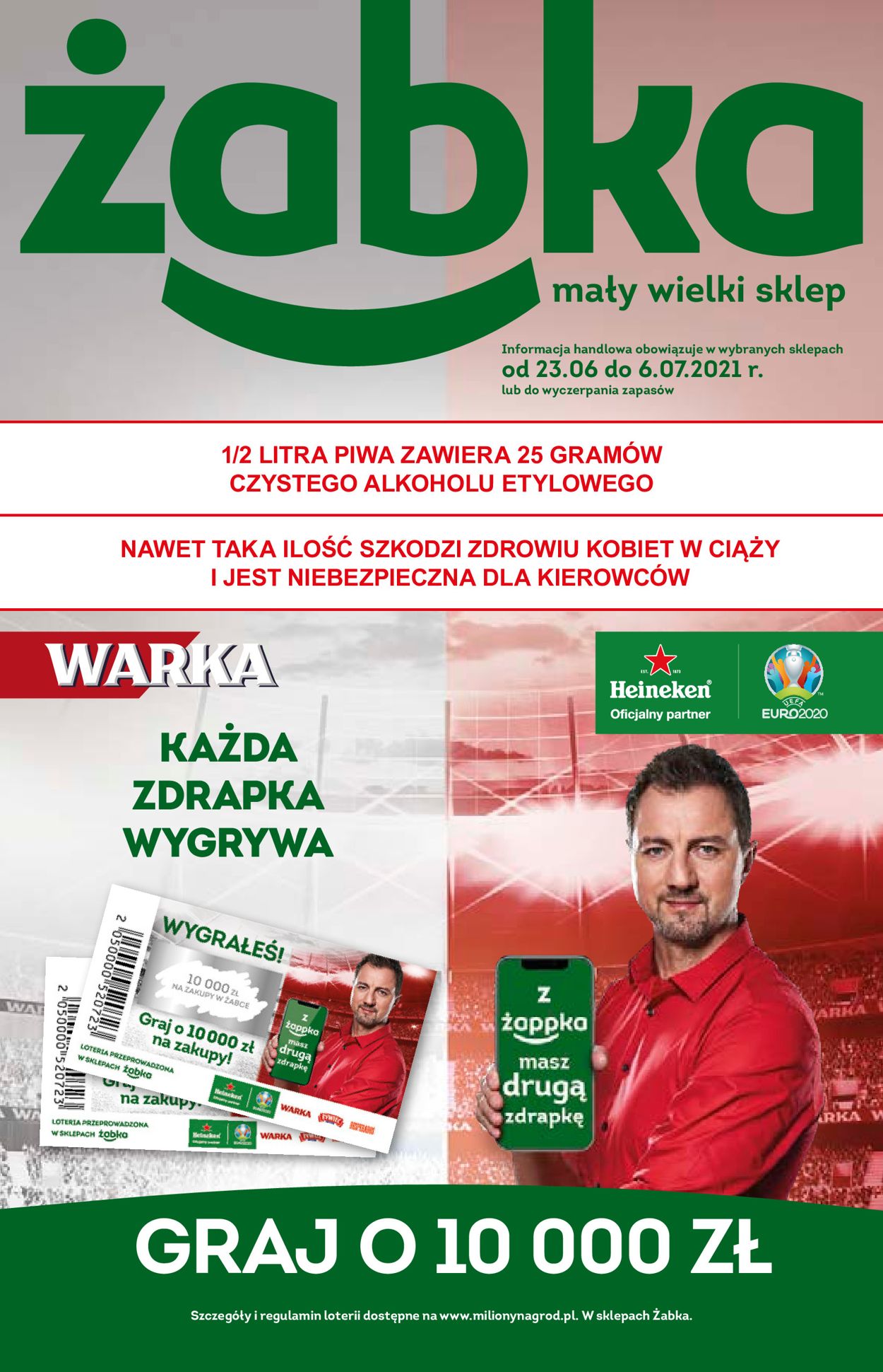 Gazetka promocyjna Żabka - 23.06-06.07.2021