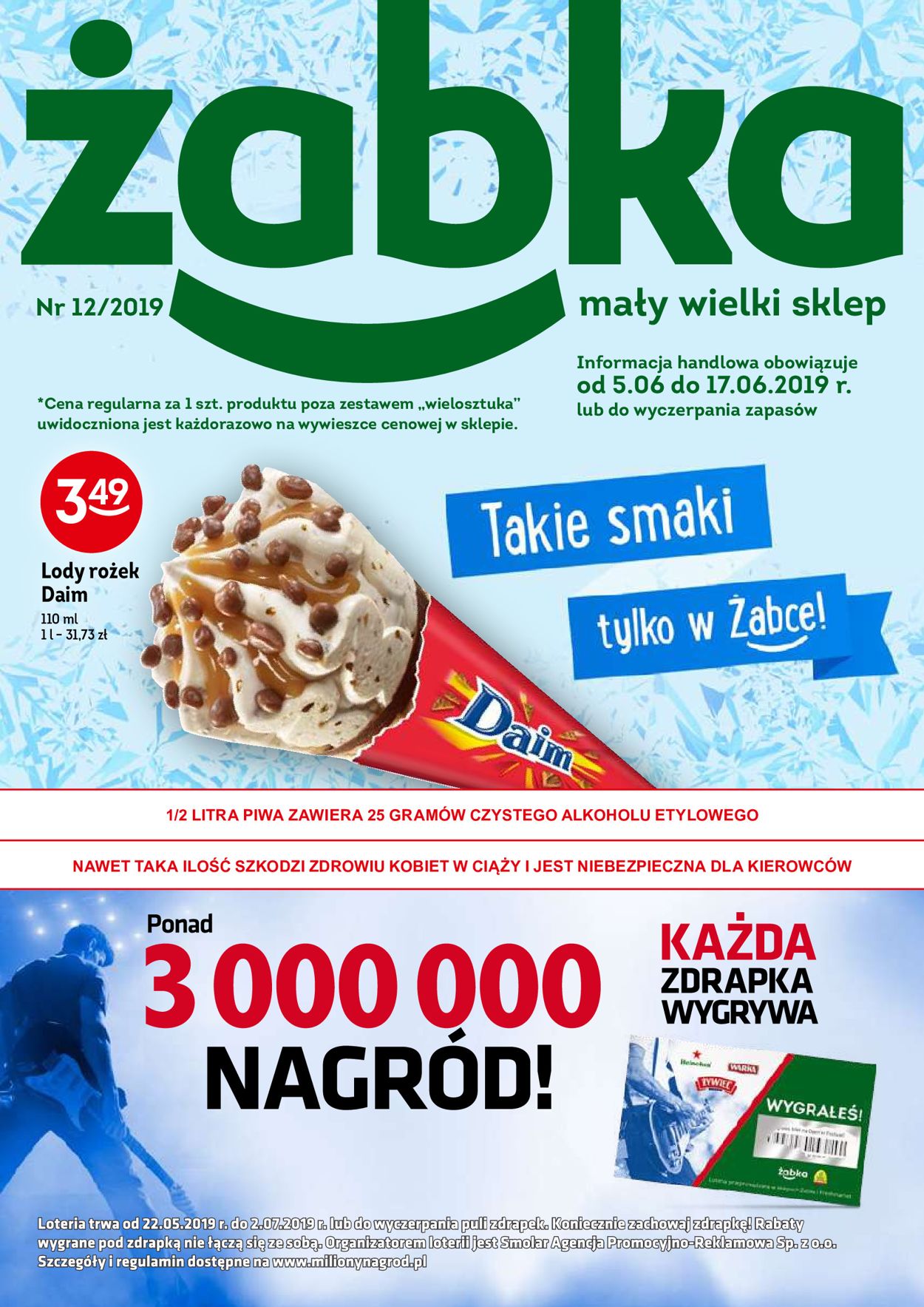 Gazetka promocyjna Żabka - 05.06-17.06.2019