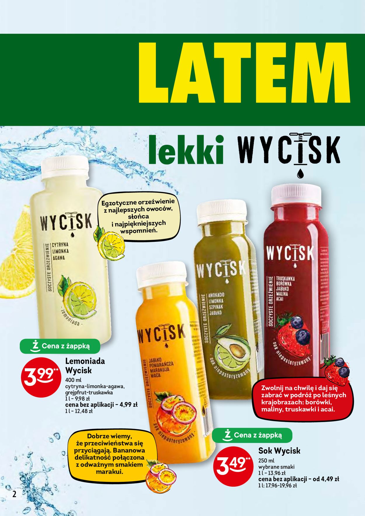 Gazetka promocyjna Żabka - 31.07-13.08.2019 (Strona 2)