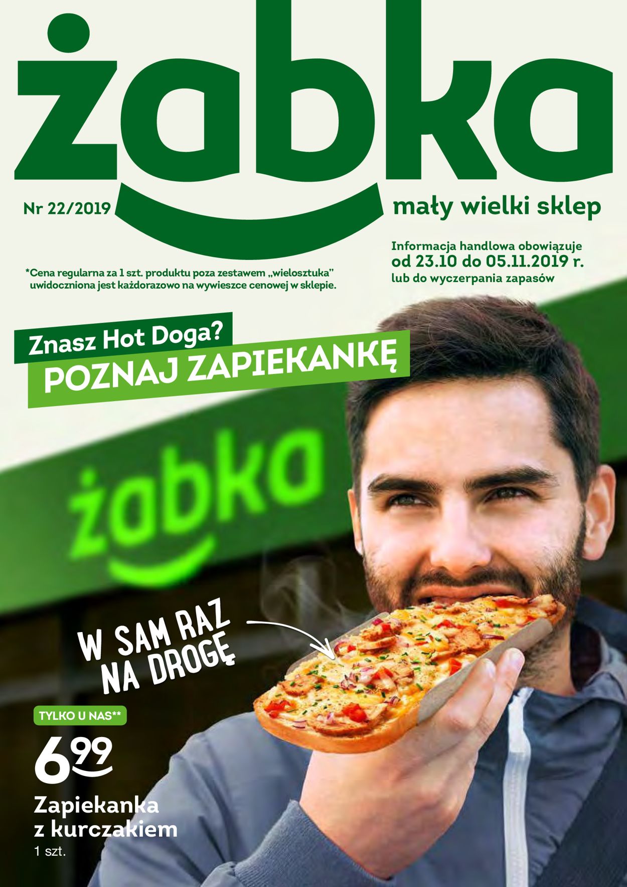 Gazetka promocyjna Żabka - 23.10-05.11.2019