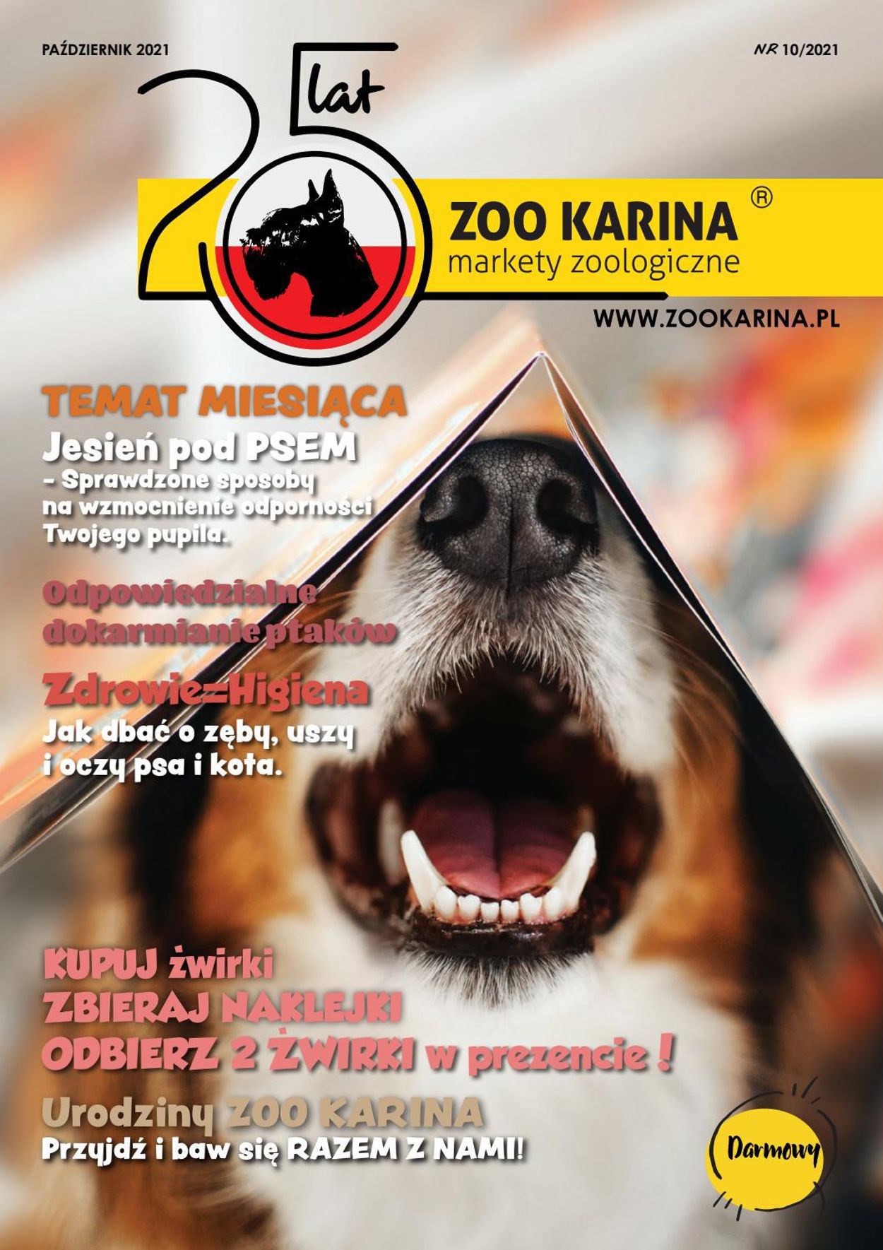 Gazetka promocyjna ZOO Karina - 01.10-31.10.2021