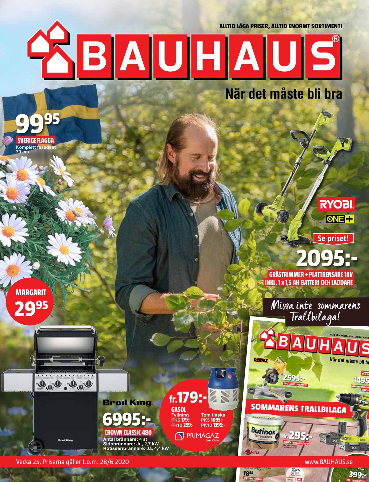 Bauhaus - Reklamblad - 15/06-28/06-2020