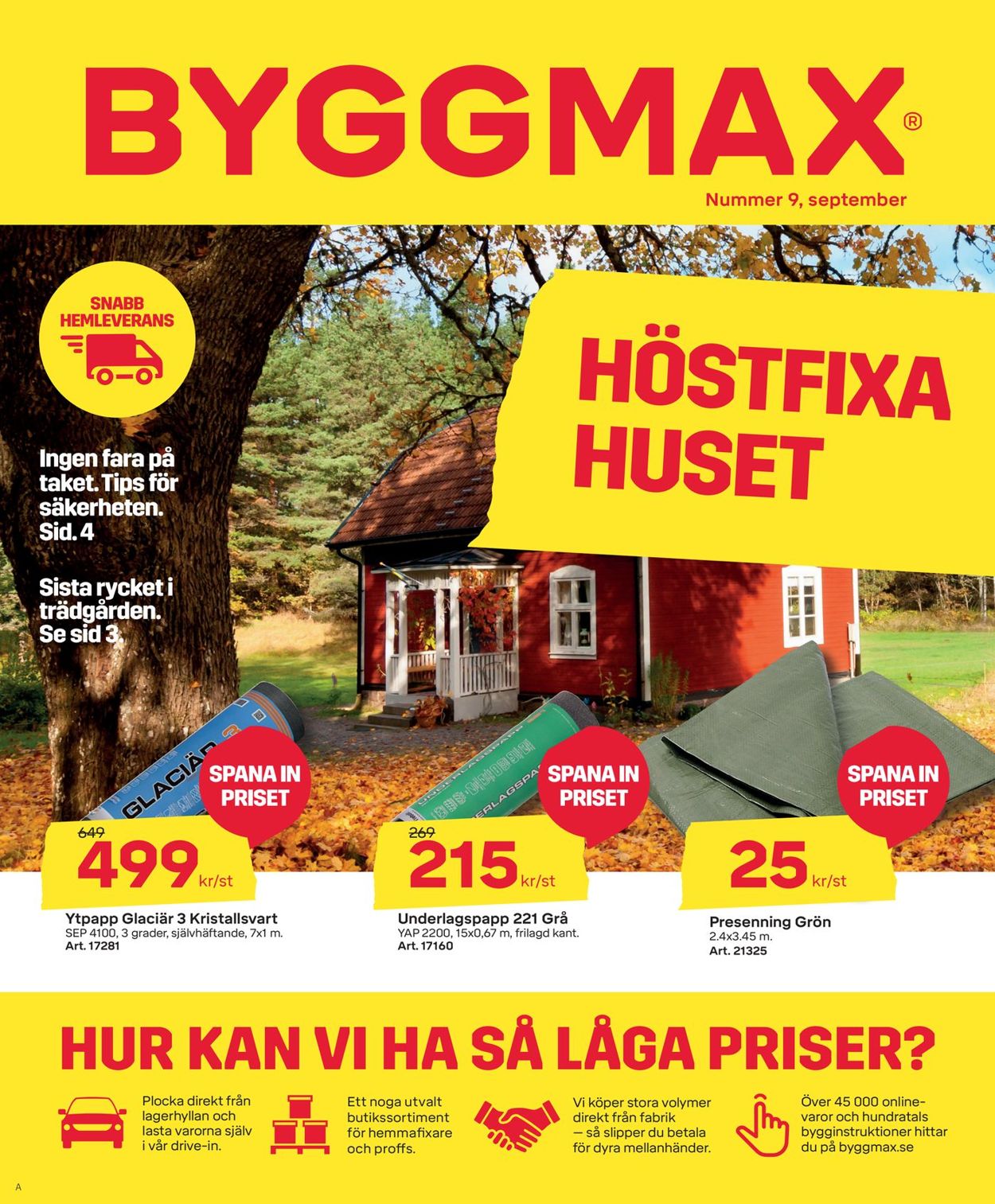 ByggMax - Reklamblad - 28/08-13/09-2020