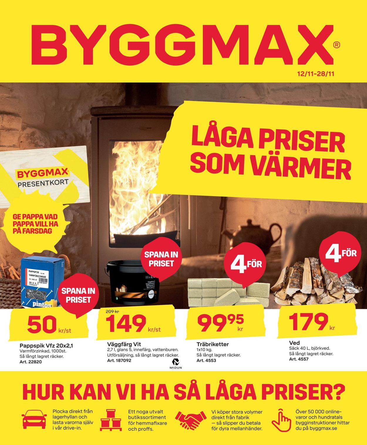 ByggMax - Reklamblad - 12/11-28/11-2021