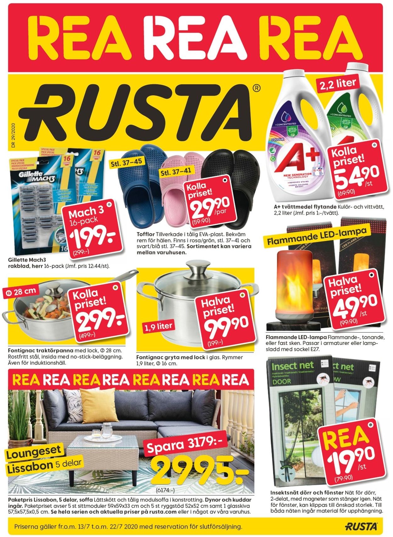 Rusta - Reklamblad - 13/07-22/07-2020