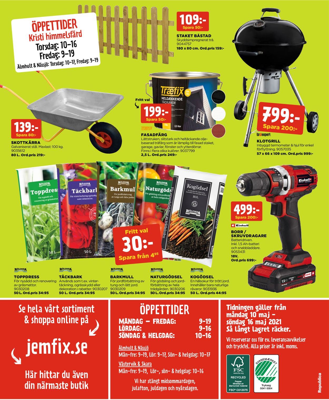 Jem & Fix - Reklamblad - 10/05-16/05-2021 (Sida 24)