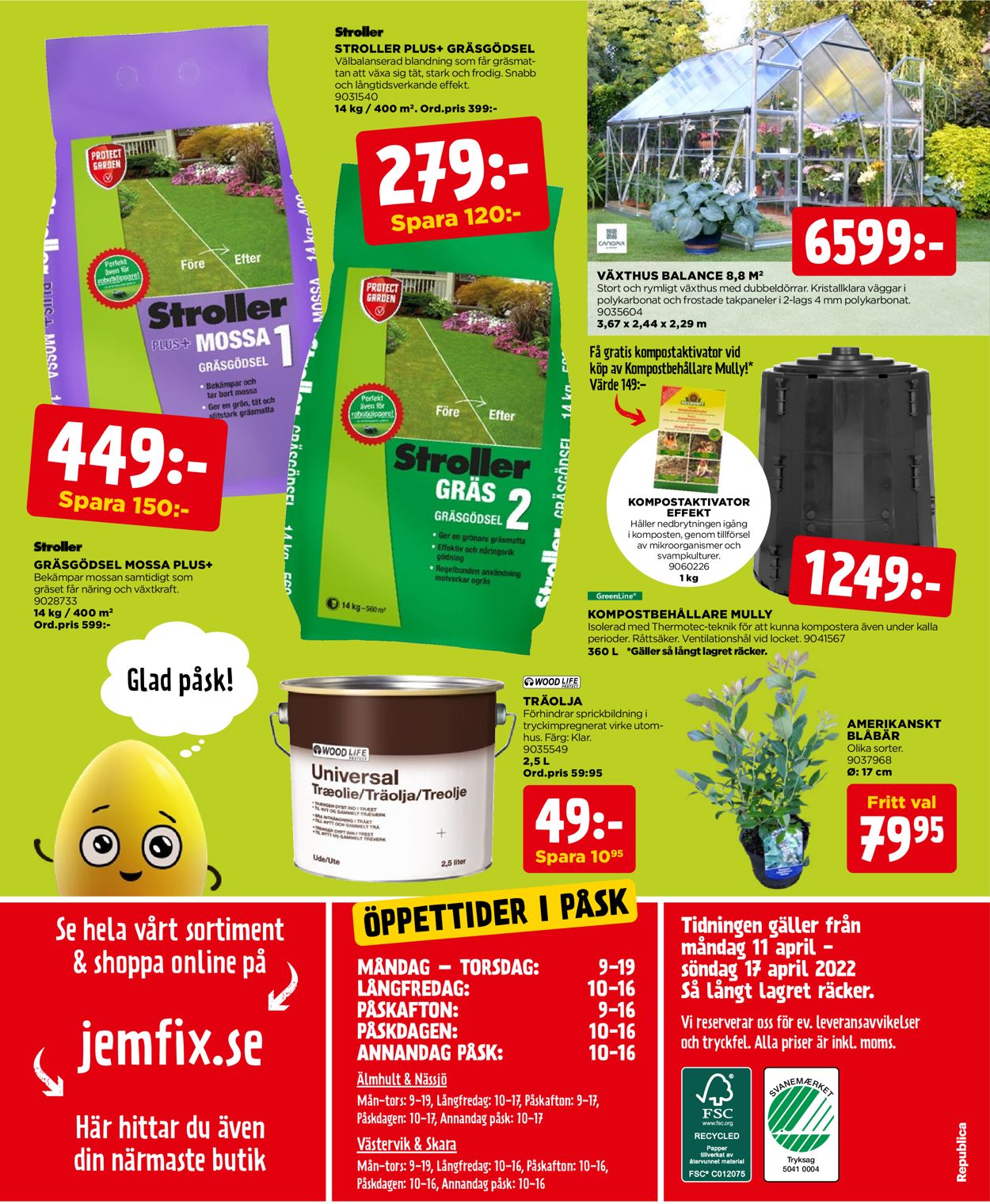 Jem & Fix - Reklamblad - 11/04-17/04-2022 (Sida 24)