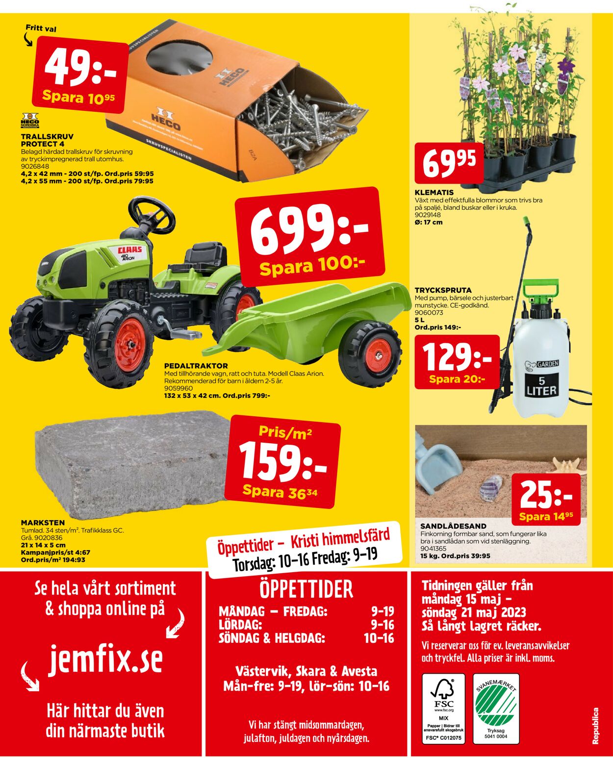 Jem & Fix - Reklamblad - 15/05-21/05-2023 (Sida 24)