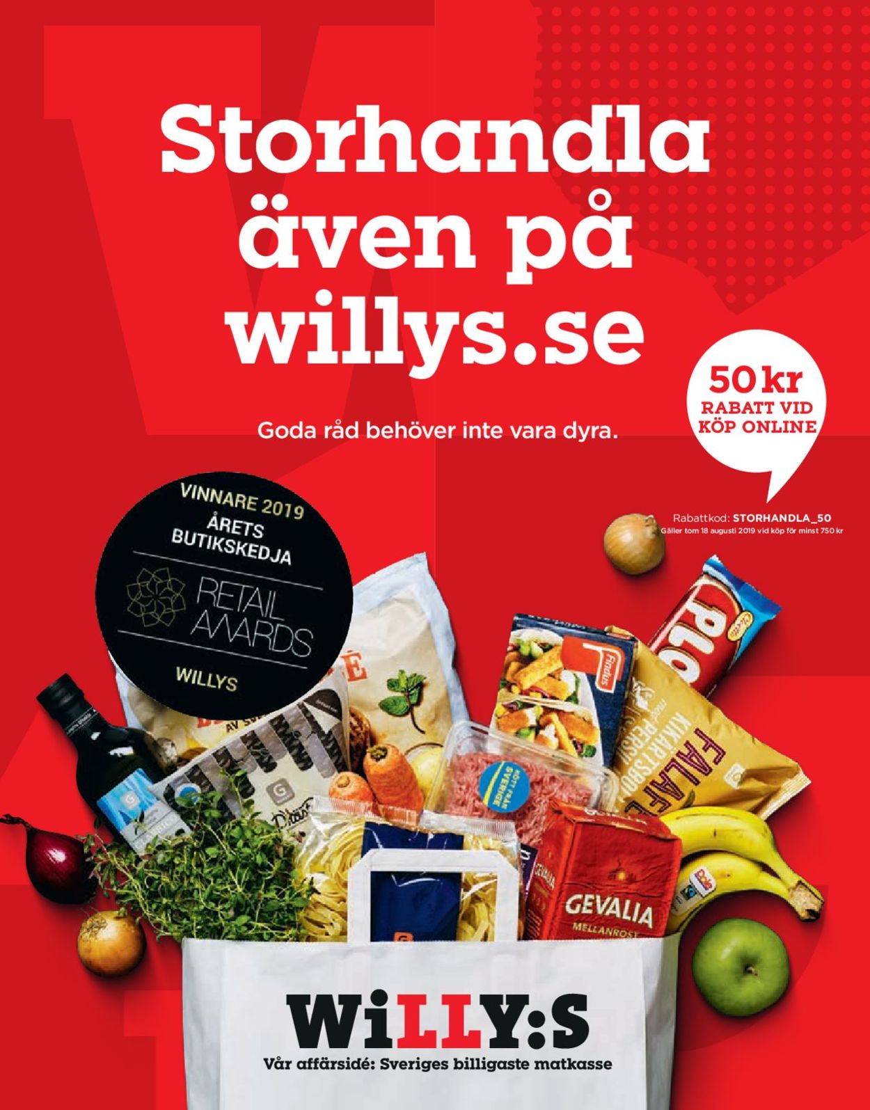 WiLLY:S - Reklamblad - 05/08-11/08-2019