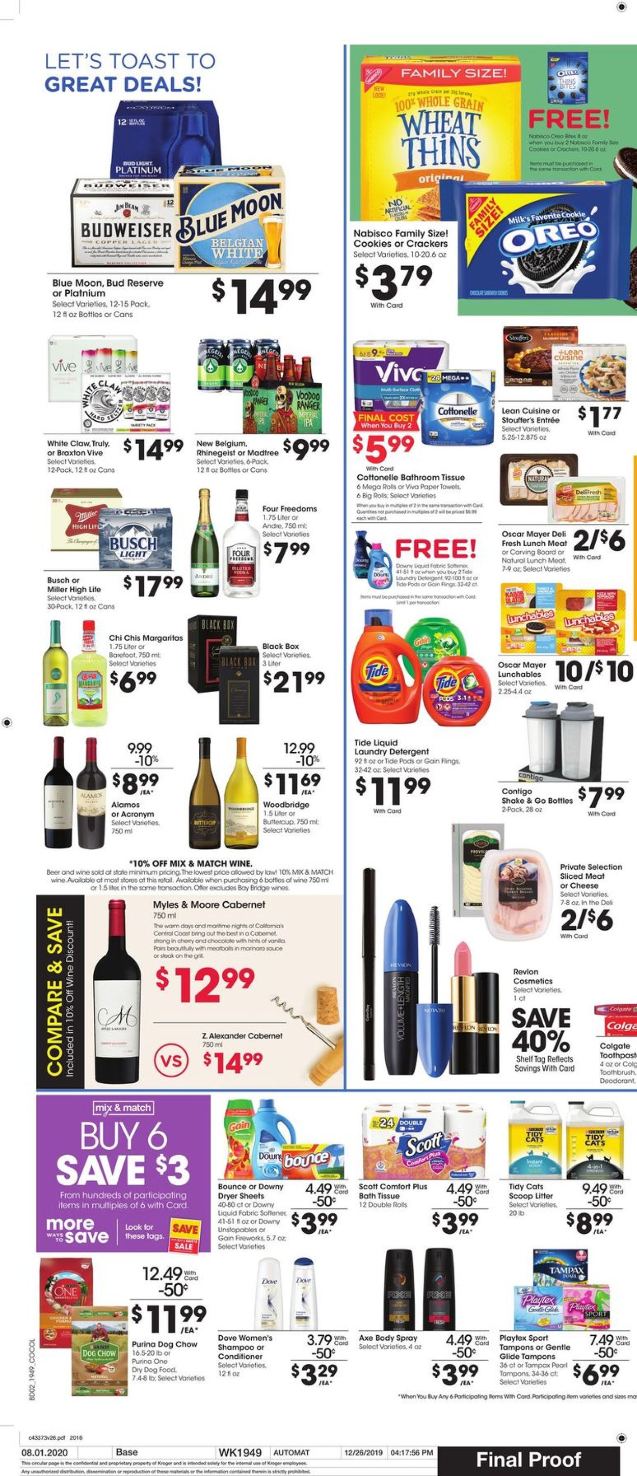 Kroger Weekly Ad Circular - valid 01/08-01/14/2020 (Page 4)