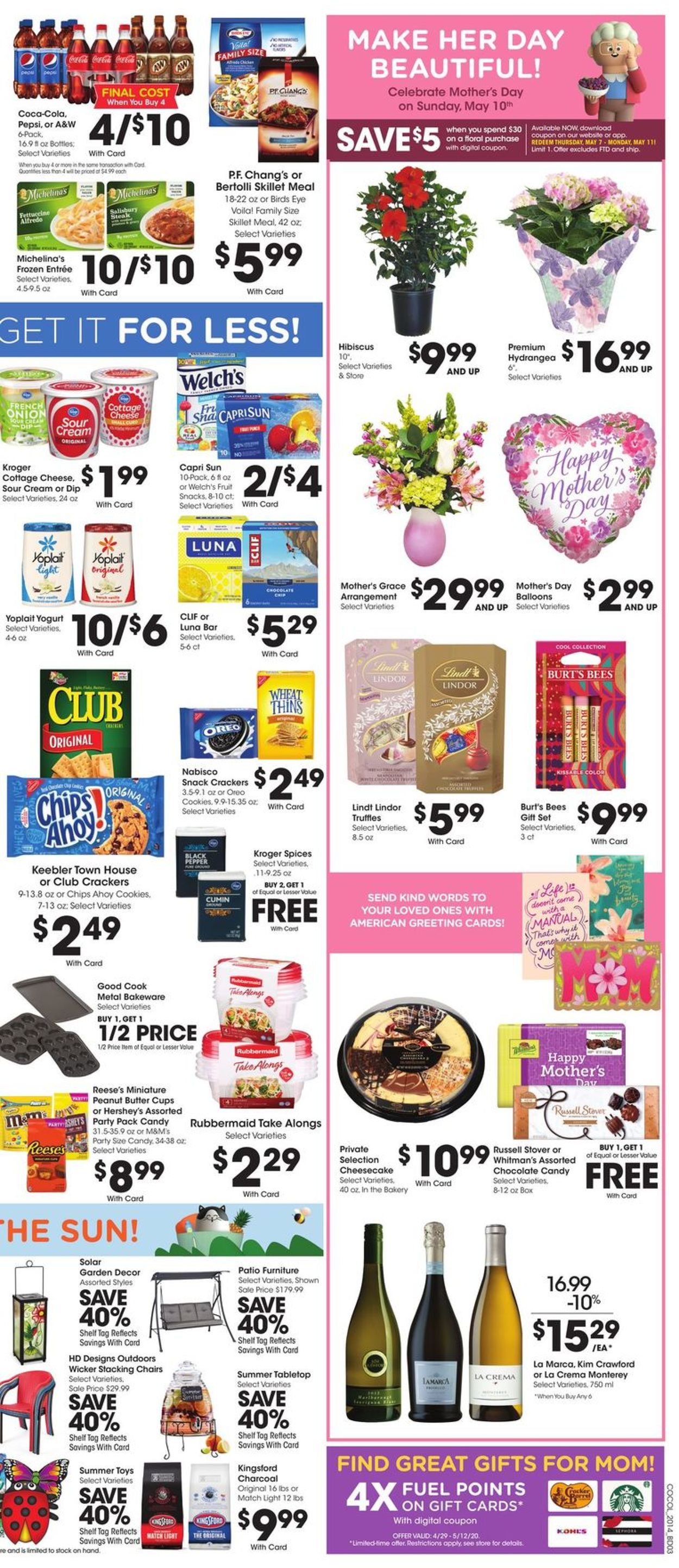 Kroger Weekly Ad Circular - valid 05/06-05/12/2020 (Page 3)