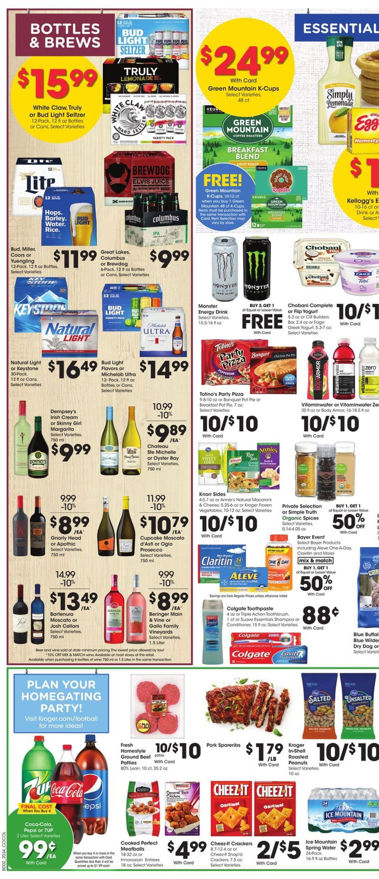 Kroger Weekly Ad Circular - valid 09/23-09/29/2020 (Page 4)