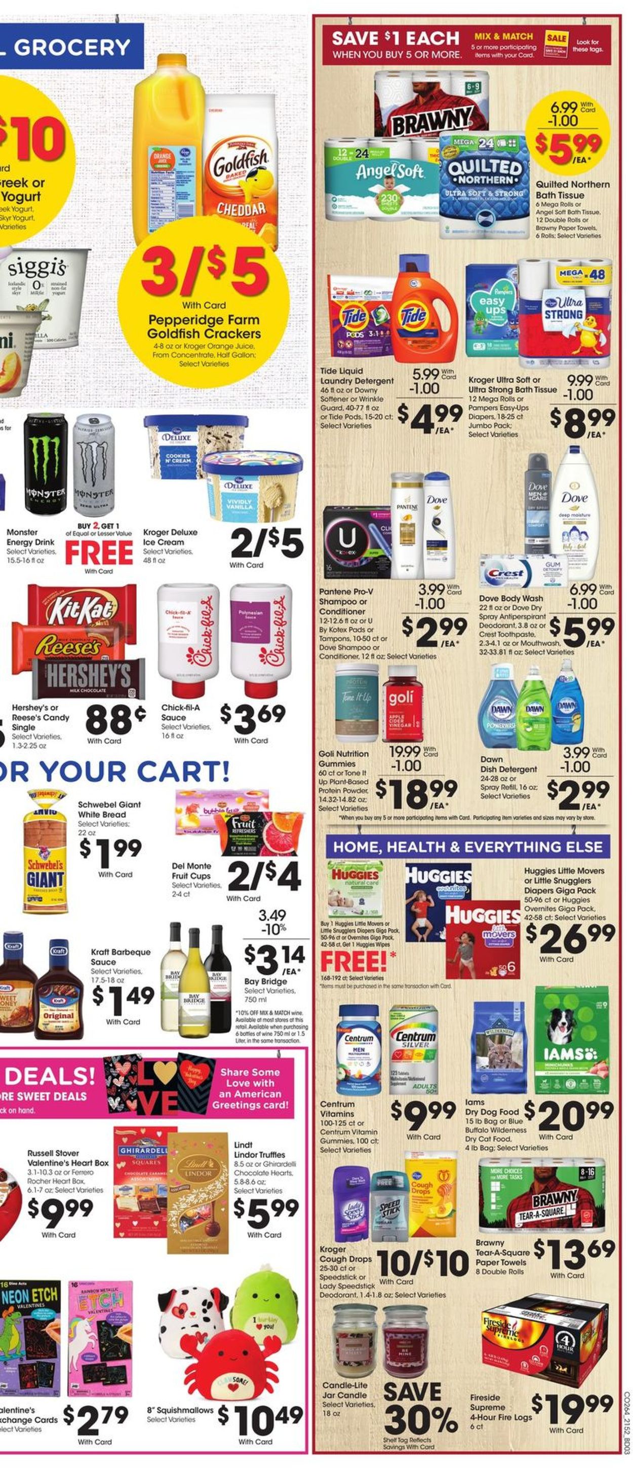 Kroger Weekly Ad Circular - valid 01/26-02/01/2022 (Page 9)