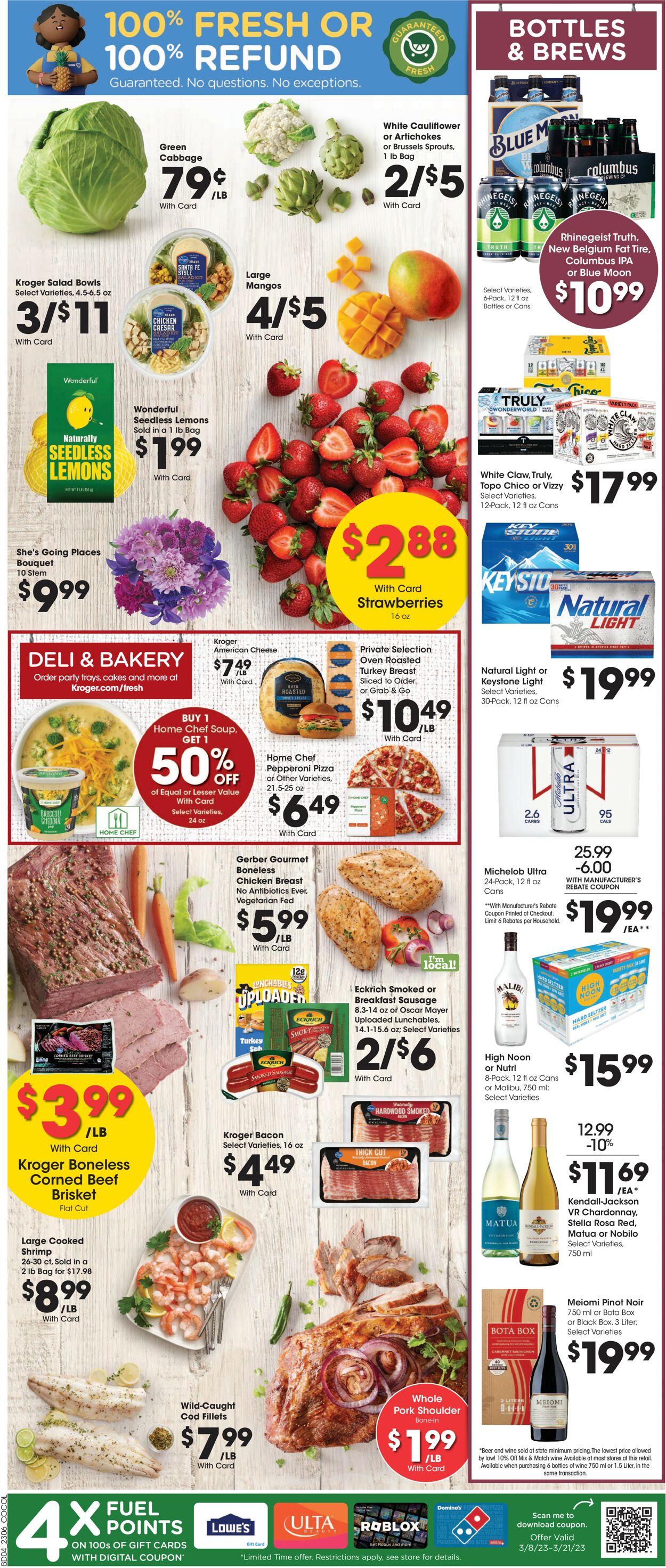 Kroger Weekly Ad Circular - valid 03/08-03/14/2023 (Page 8)