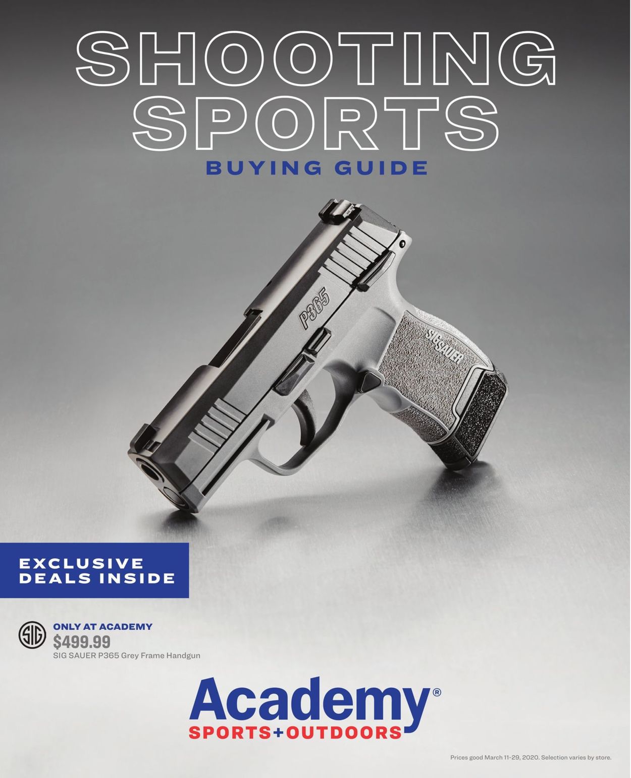 Academy Sports Weekly Ad Circular - valid 03/11-03/29/2020