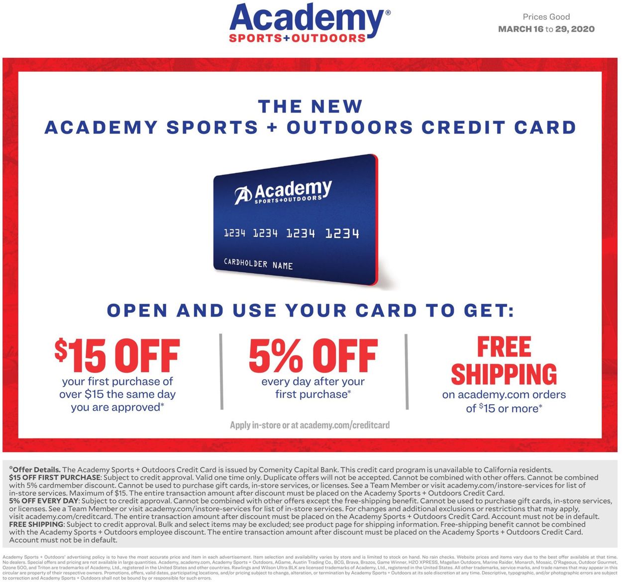 Academy Sports Weekly Ad Circular - valid 03/16-03/29/2020 (Page 12)