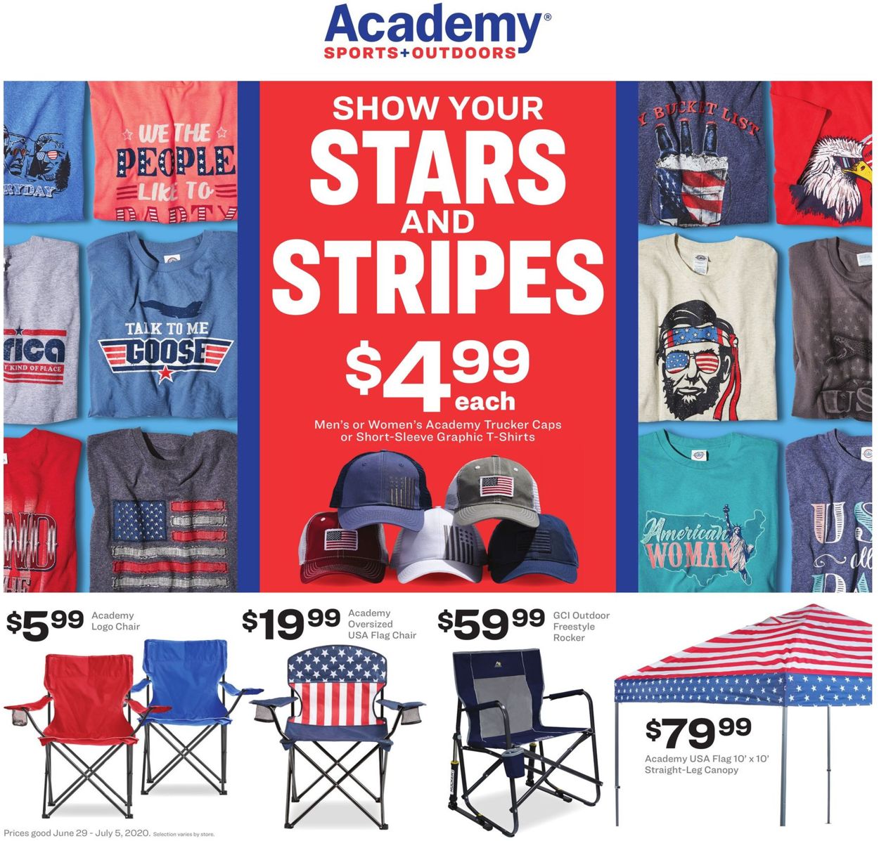 Academy Sports Weekly Ad Circular - valid 06/29-07/05/2020