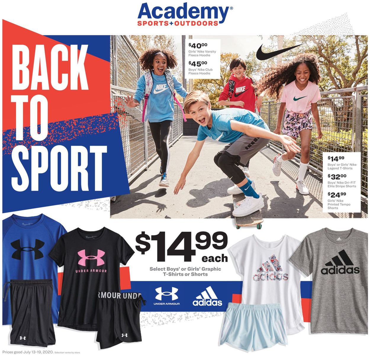Academy Sports Weekly Ad Circular - valid 07/13-07/19/2020