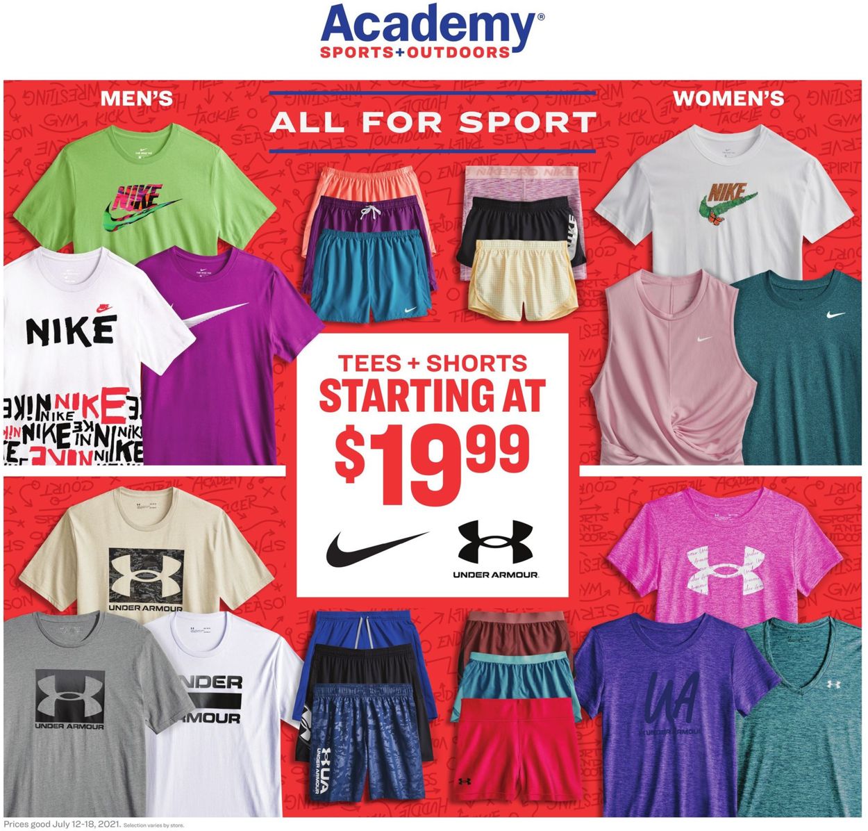 Academy Sports Weekly Ad Circular - valid 07/12-07/18/2021