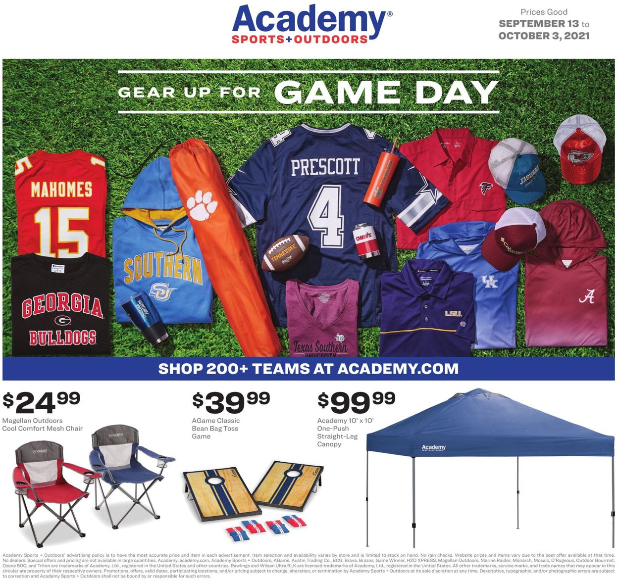 Academy Sports Weekly Ad Circular - valid 09/13-10/03/2021 (Page 8)